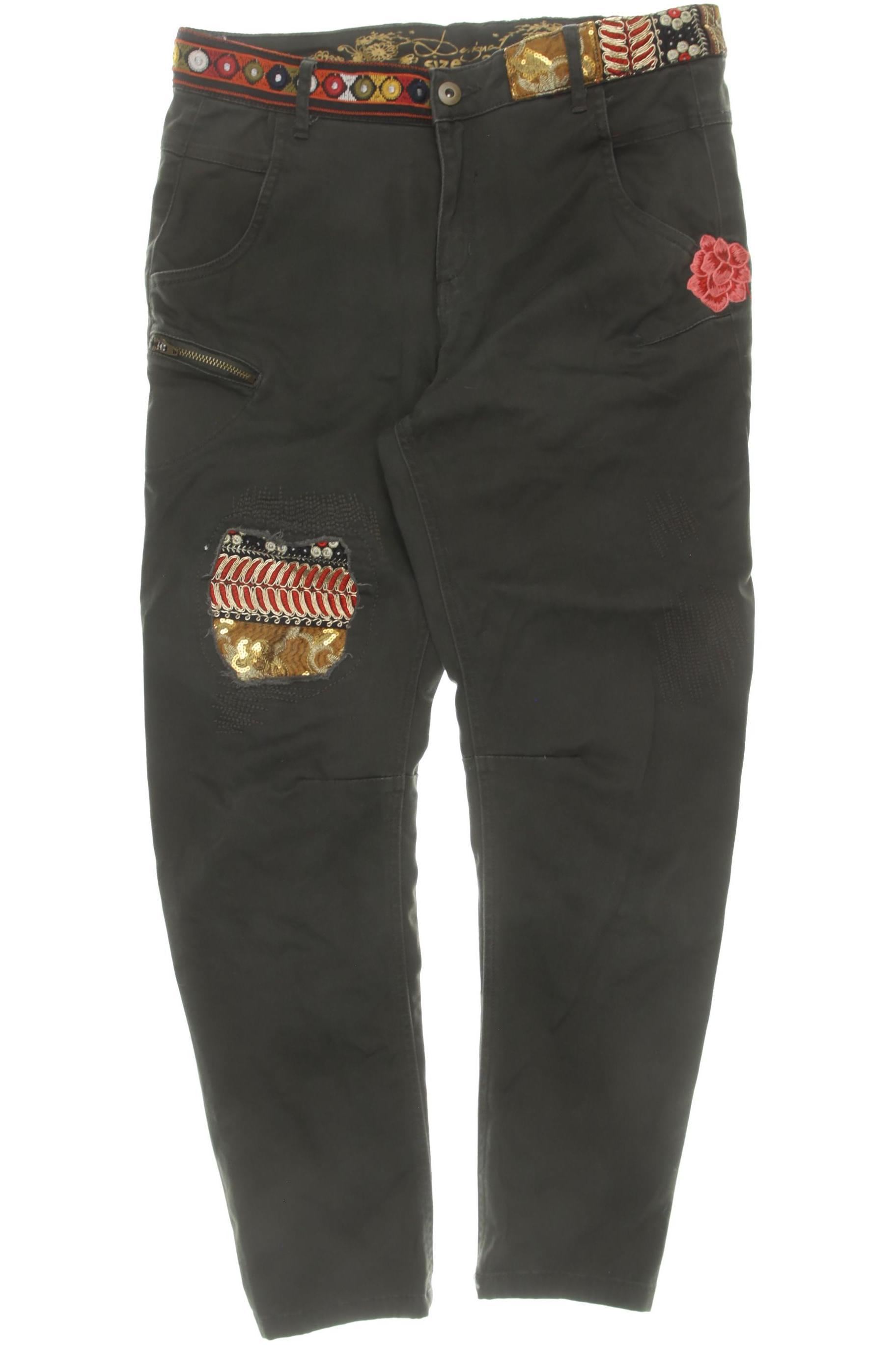 

Desigual Damen Jeans, grün, Gr. 26