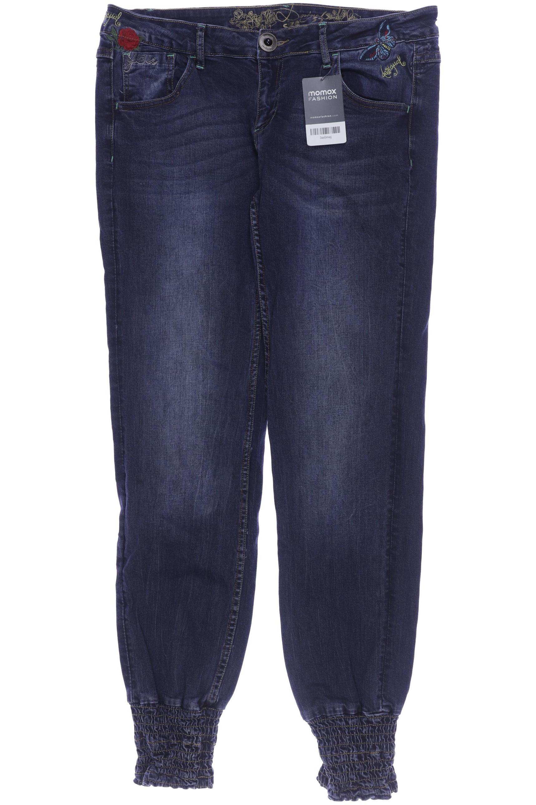 

Desigual Damen Jeans, blau