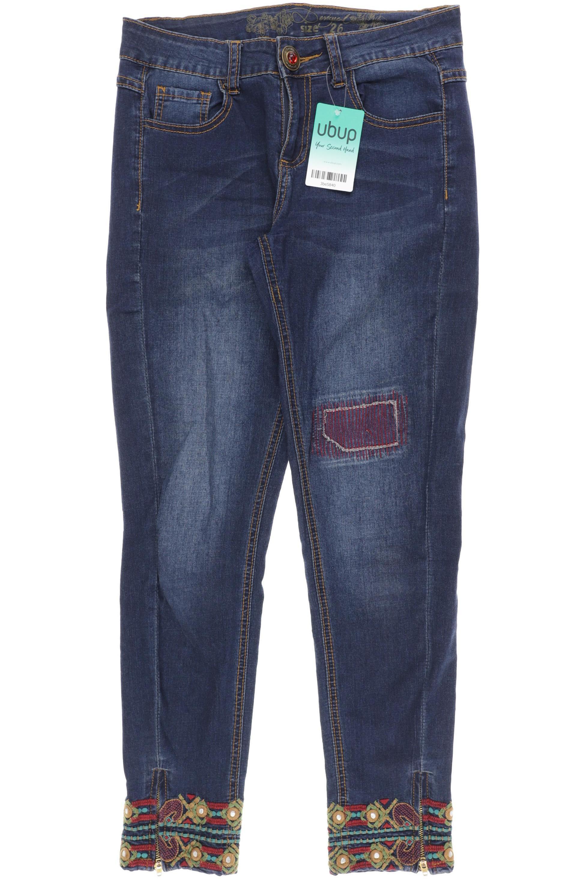 

Desigual Damen Jeans, blau, Gr. 26