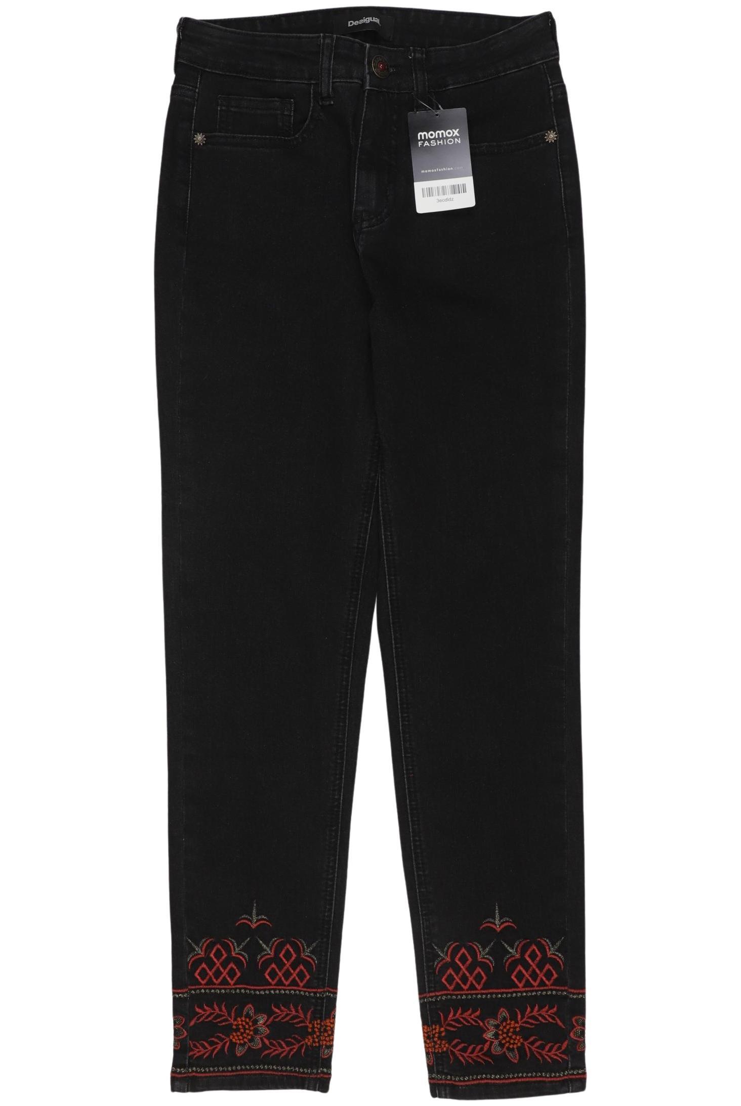 

Desigual Damen Jeans, schwarz, Gr. 26