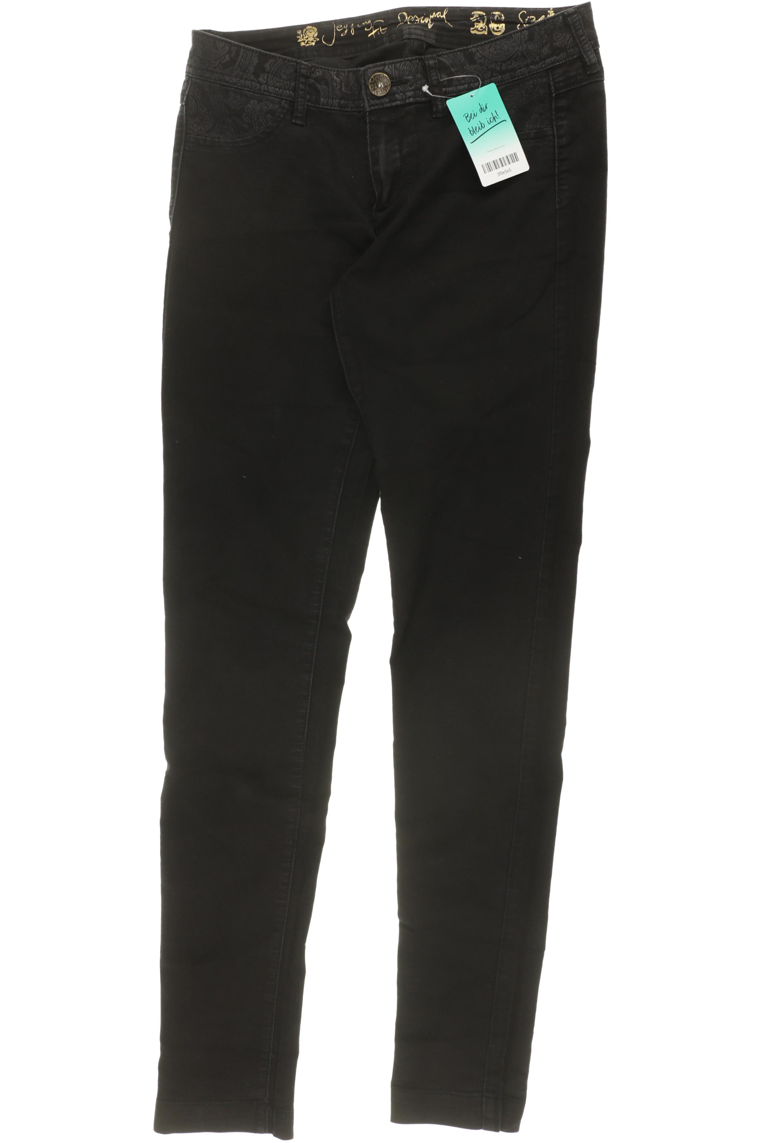 

Desigual Damen Jeans, schwarz, Gr. 28