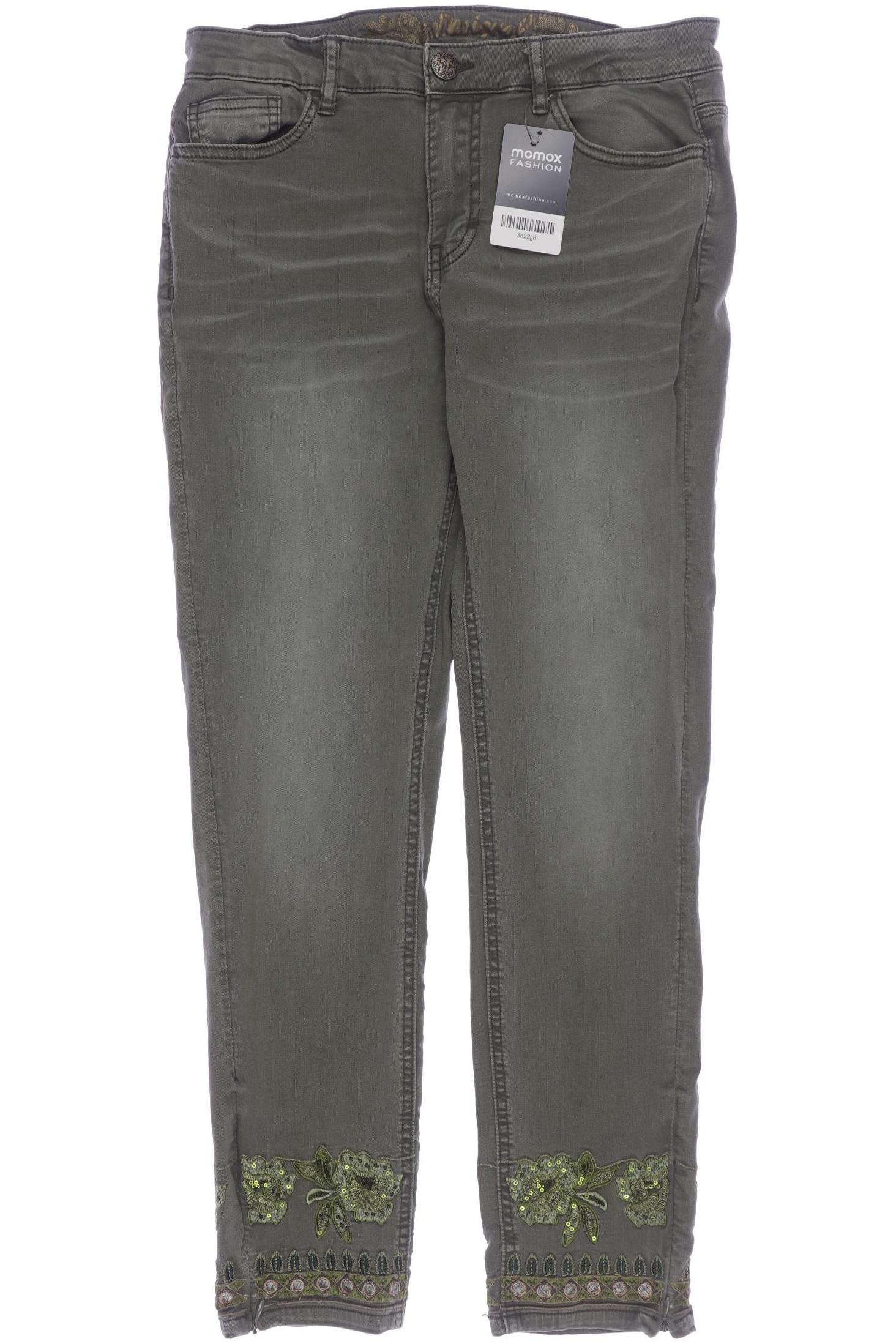 

Desigual Damen Jeans, grün, Gr. 40