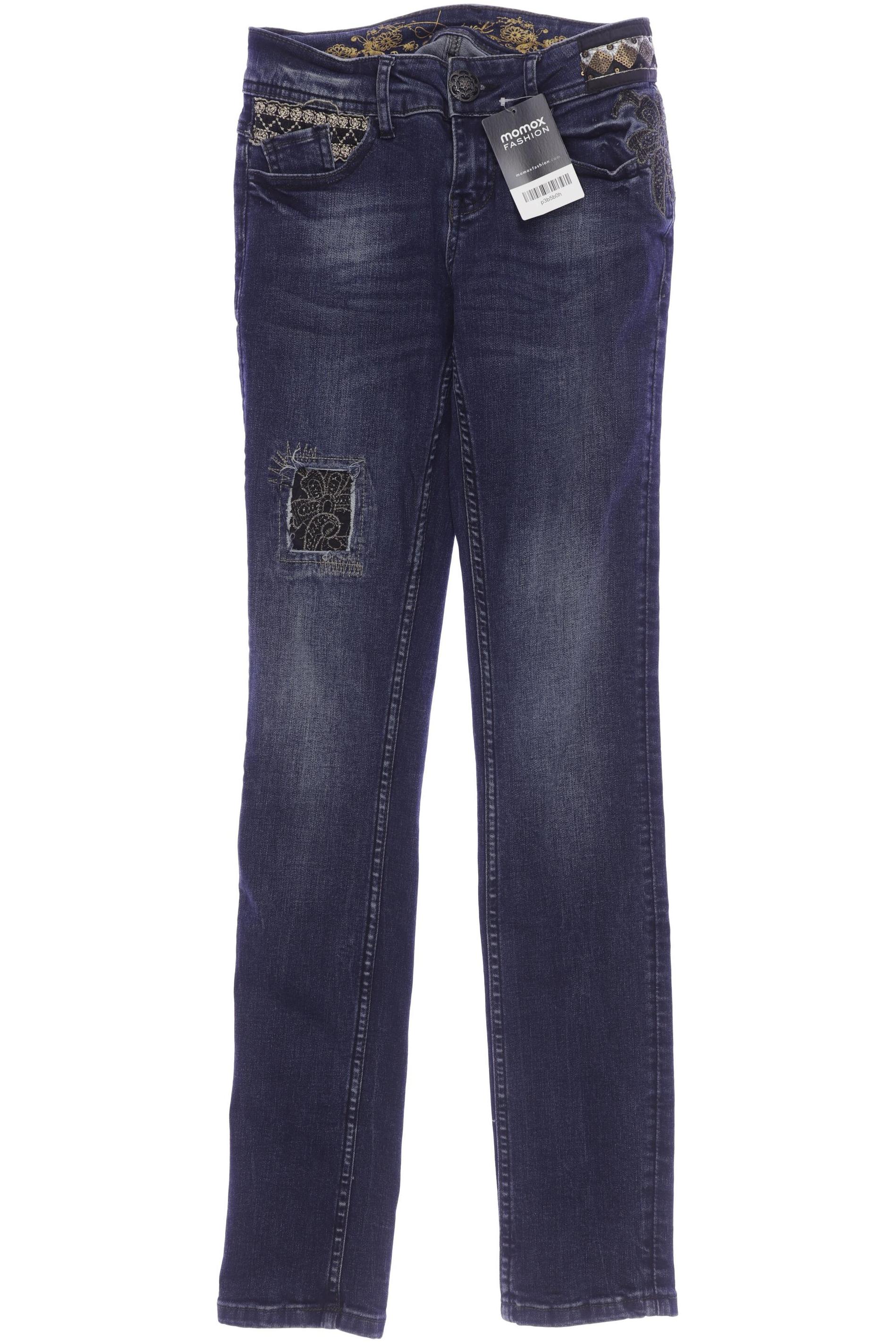 

Desigual Damen Jeans, marineblau, Gr. 24