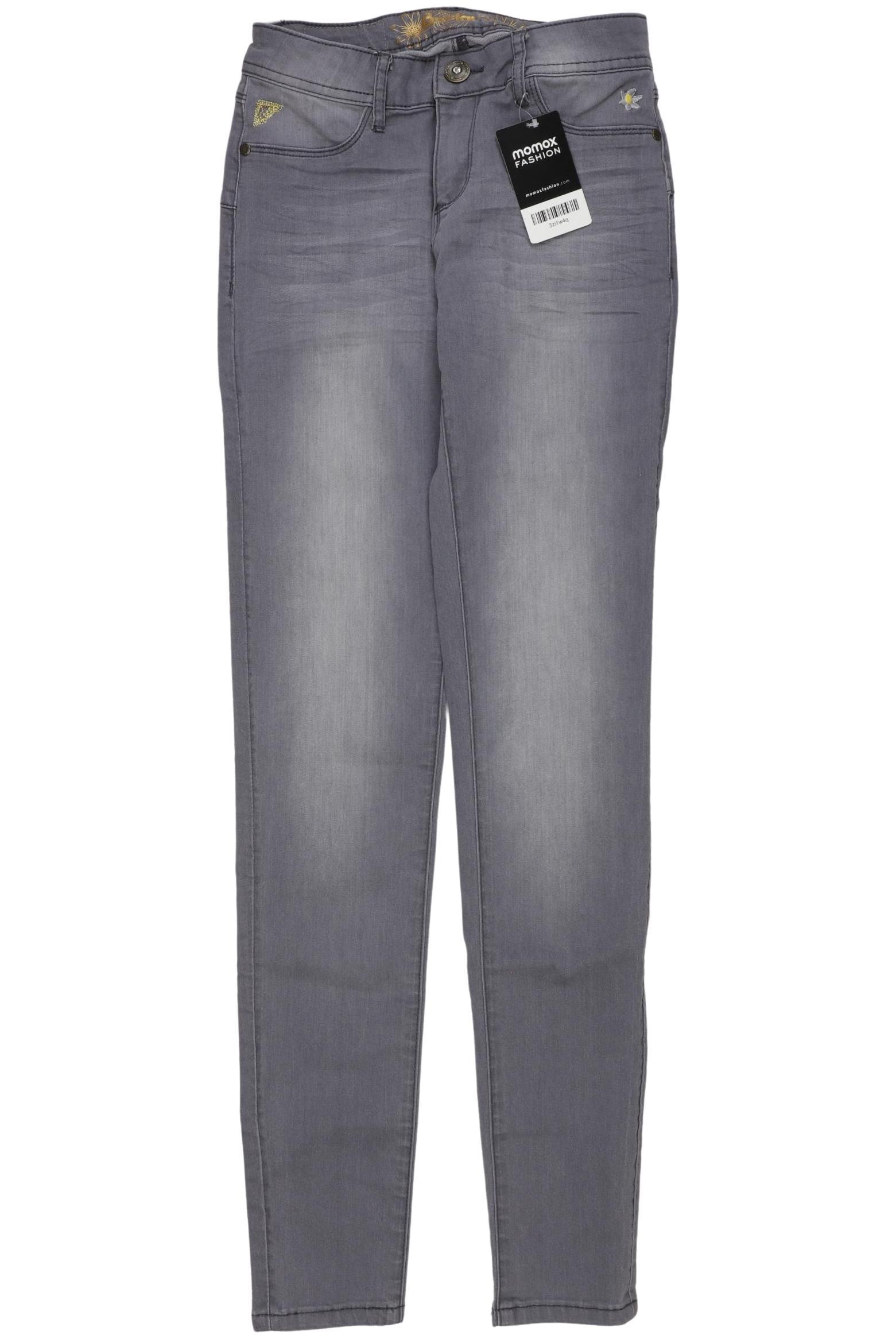 

Desigual Damen Jeans, grau, Gr. 24