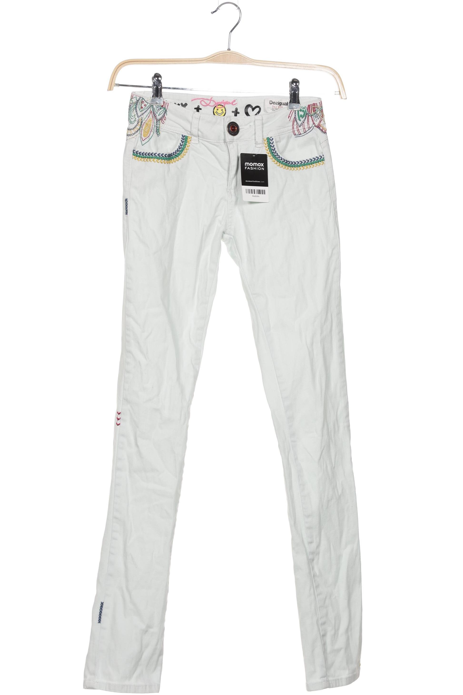 

Desigual Damen Jeans, hellgrün, Gr. 26
