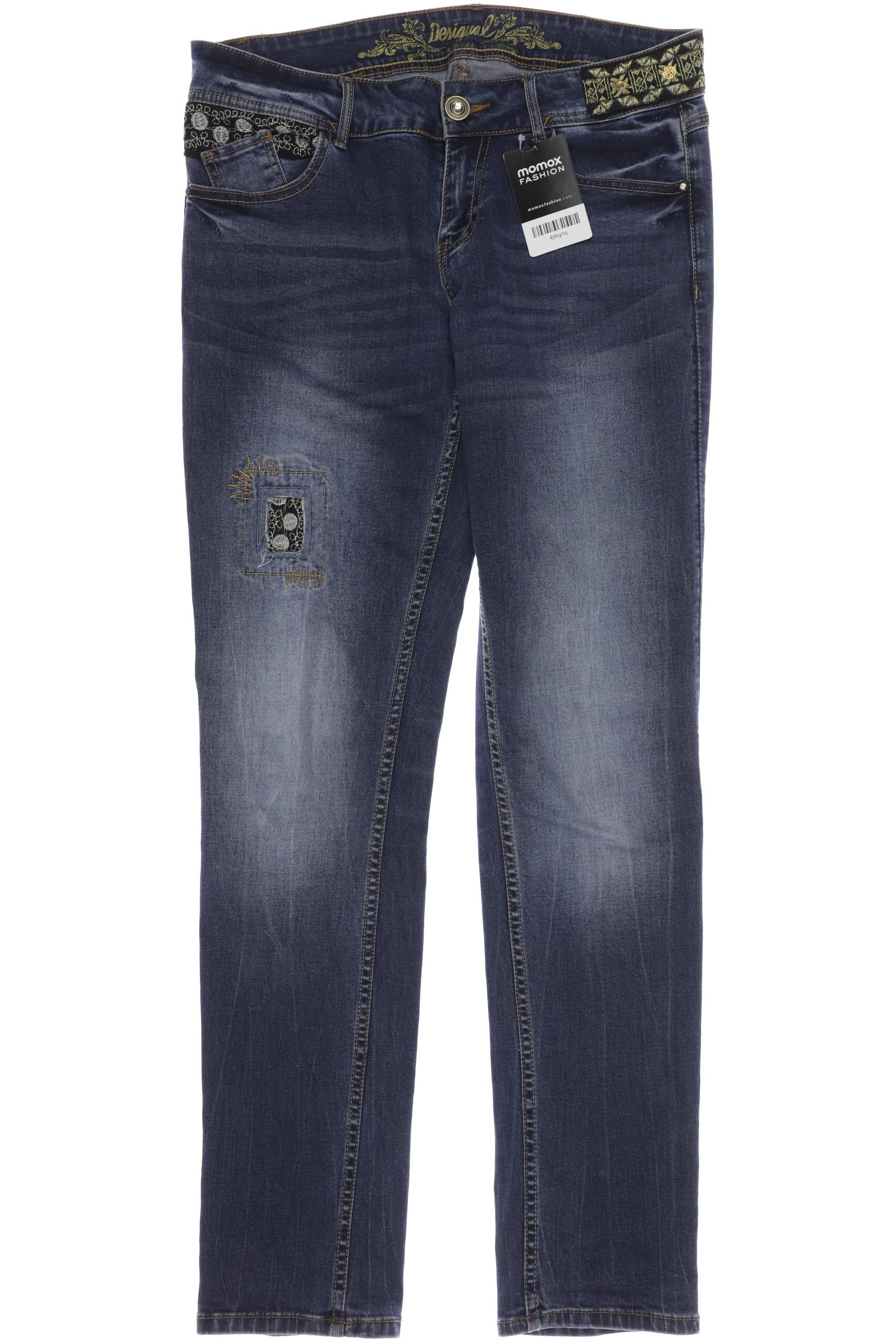 

Desigual Damen Jeans, marineblau, Gr. 31