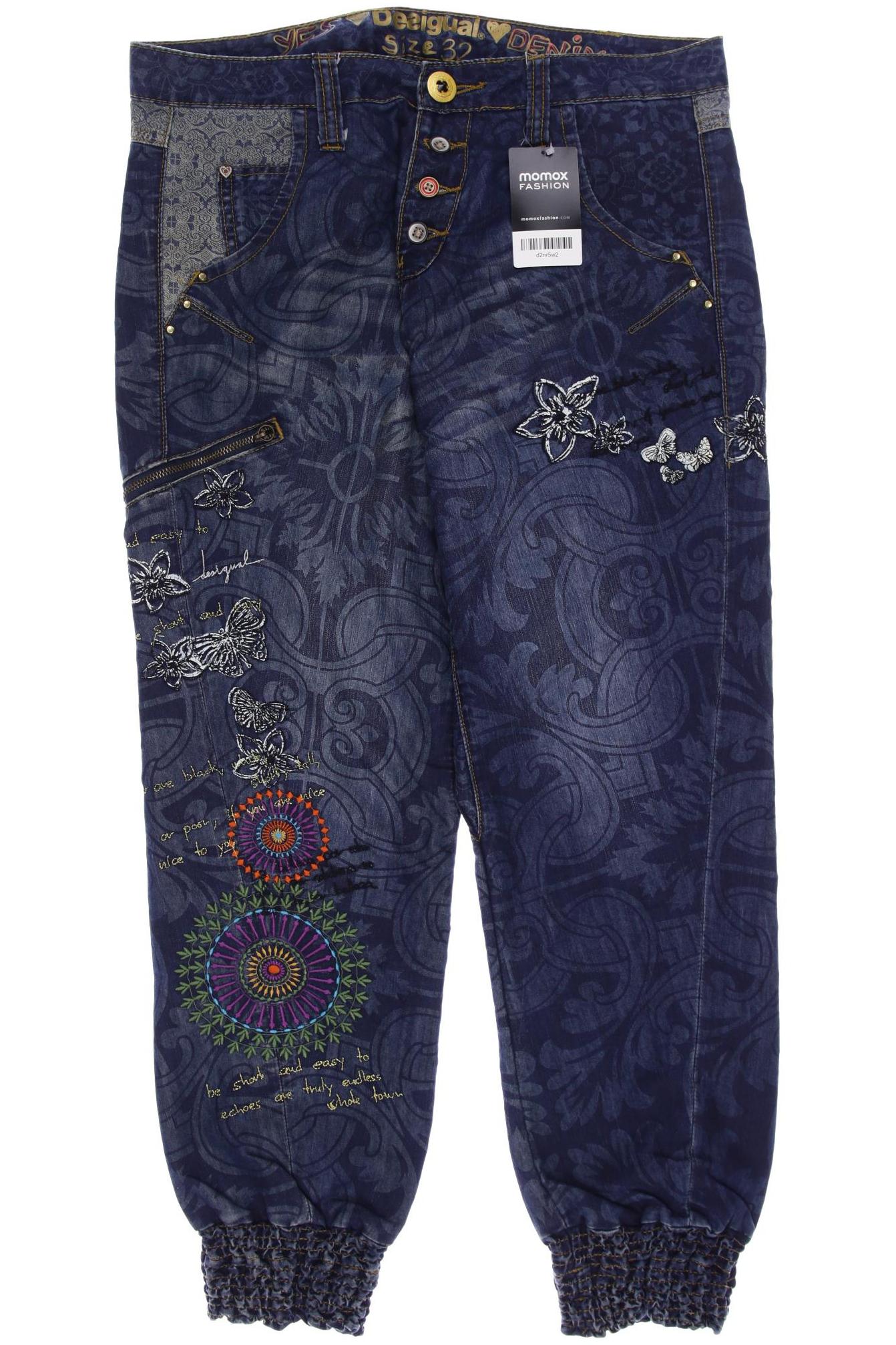 

Desigual Damen Jeans, marineblau