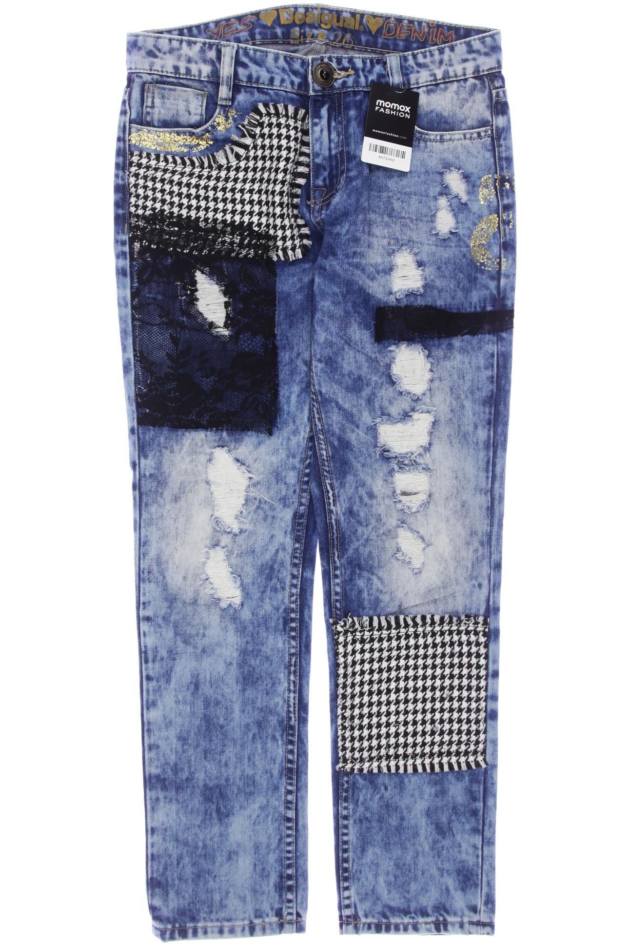 

Desigual Damen Jeans, blau, Gr. 26