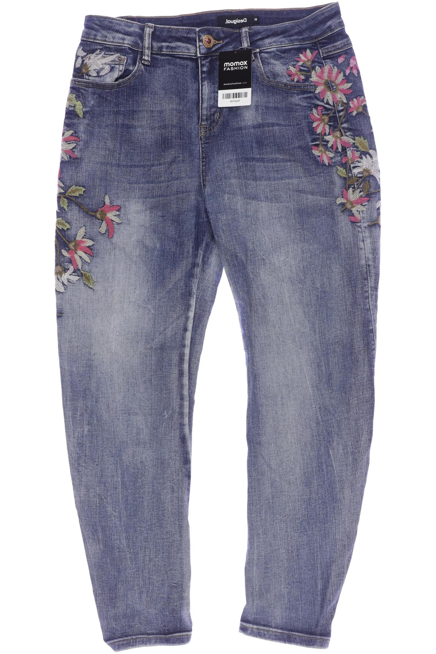 

Desigual Damen Jeans, blau, Gr. 28