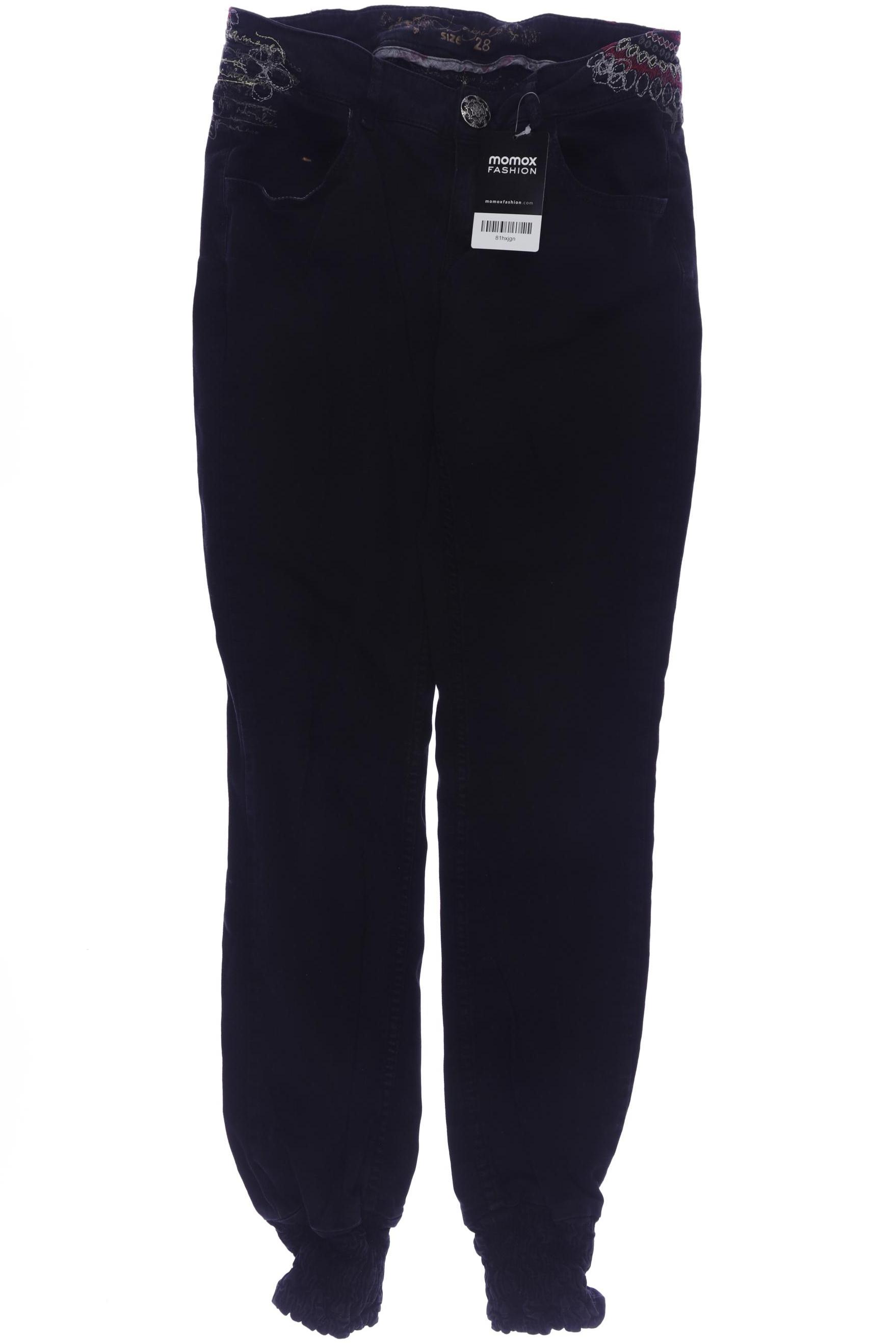 

Desigual Damen Jeans, schwarz, Gr. 28