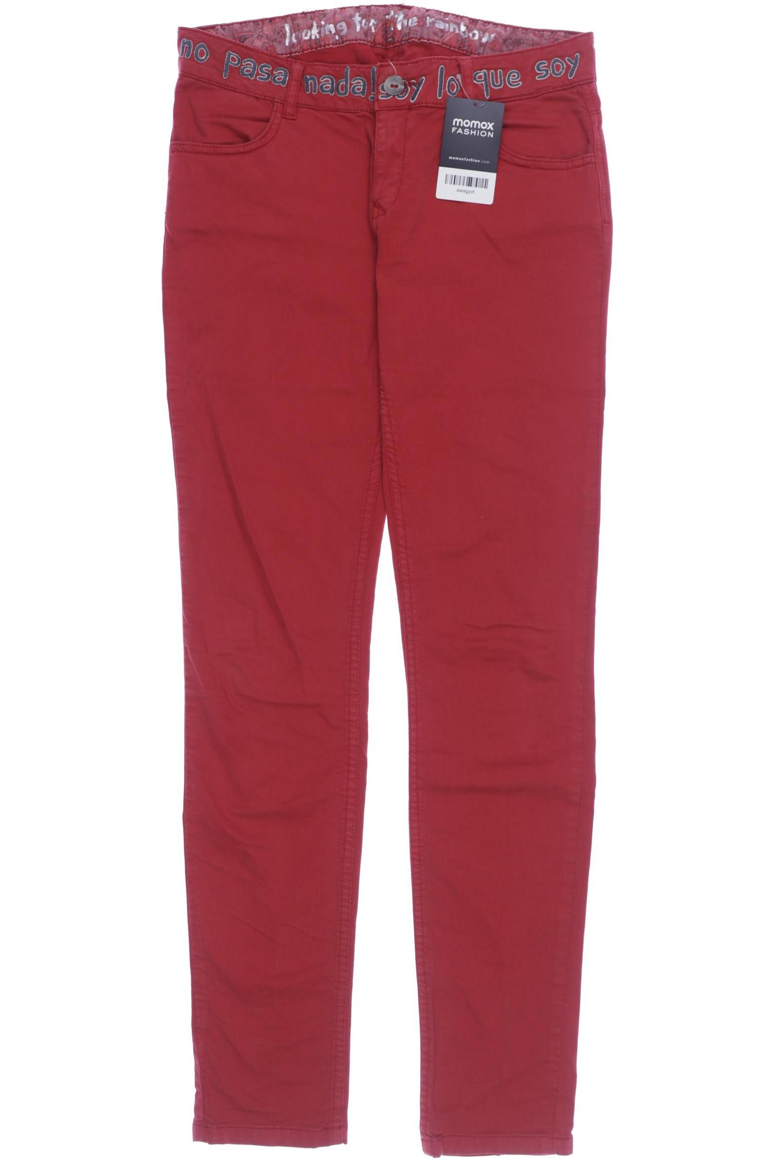 

Desigual Damen Jeans, rot, Gr. 28