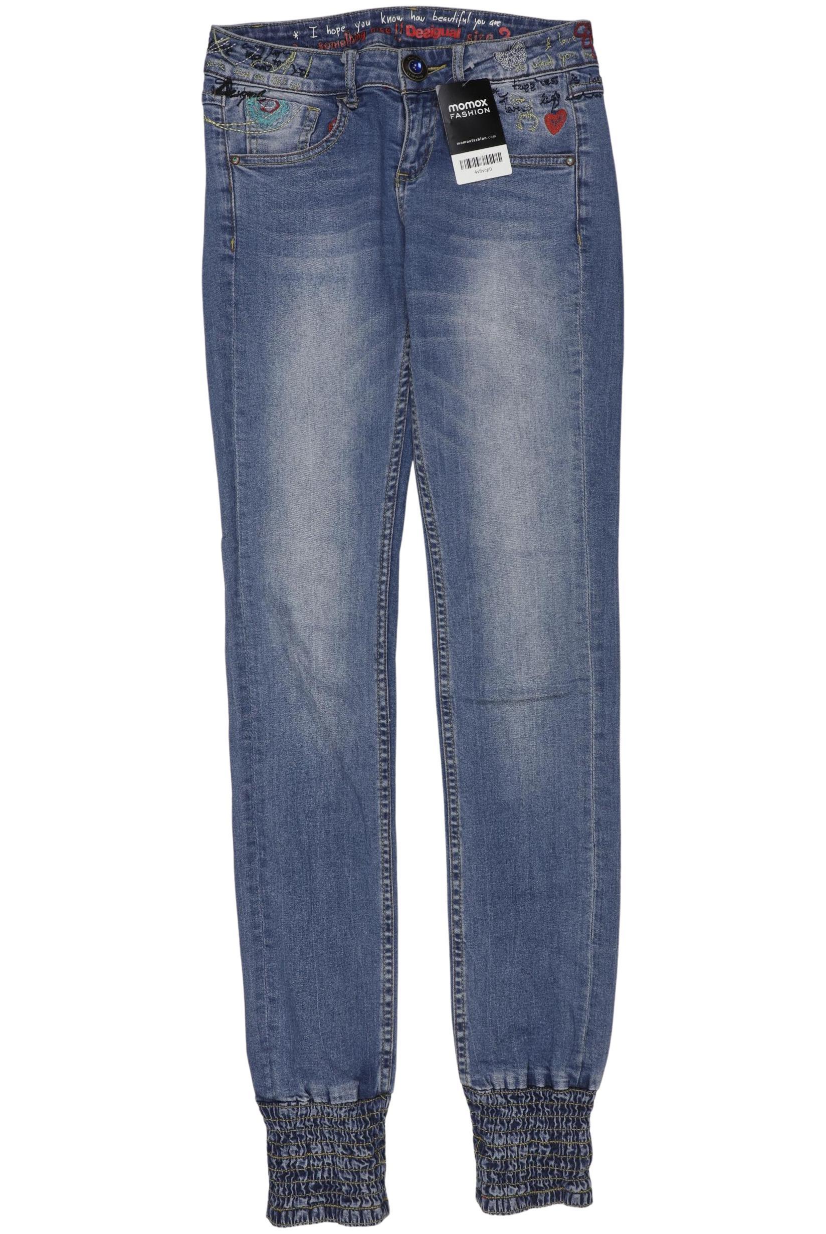 

Desigual Damen Jeans, blau, Gr. 24