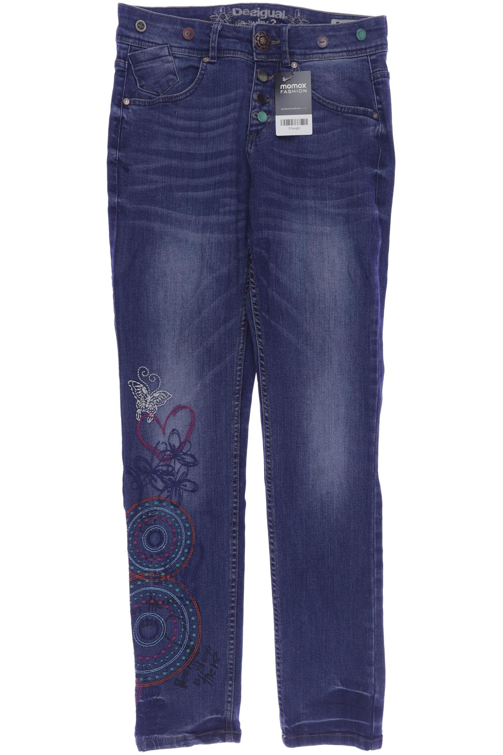 

Desigual Damen Jeans, marineblau, Gr. 24