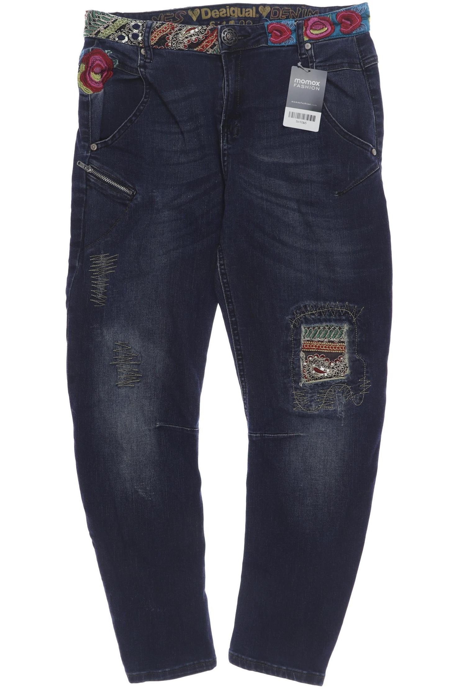 

Desigual Damen Jeans, marineblau, Gr. 28