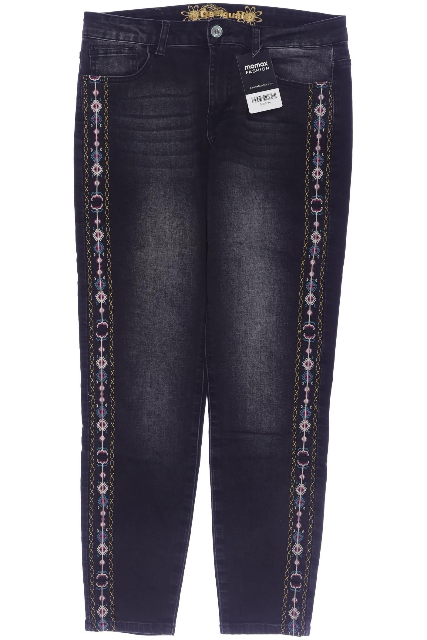 

Desigual Damen Jeans, grau, Gr. 30