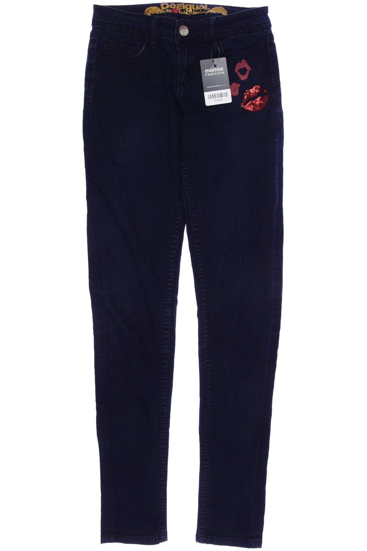 

Desigual Damen Jeans, marineblau, Gr. 26