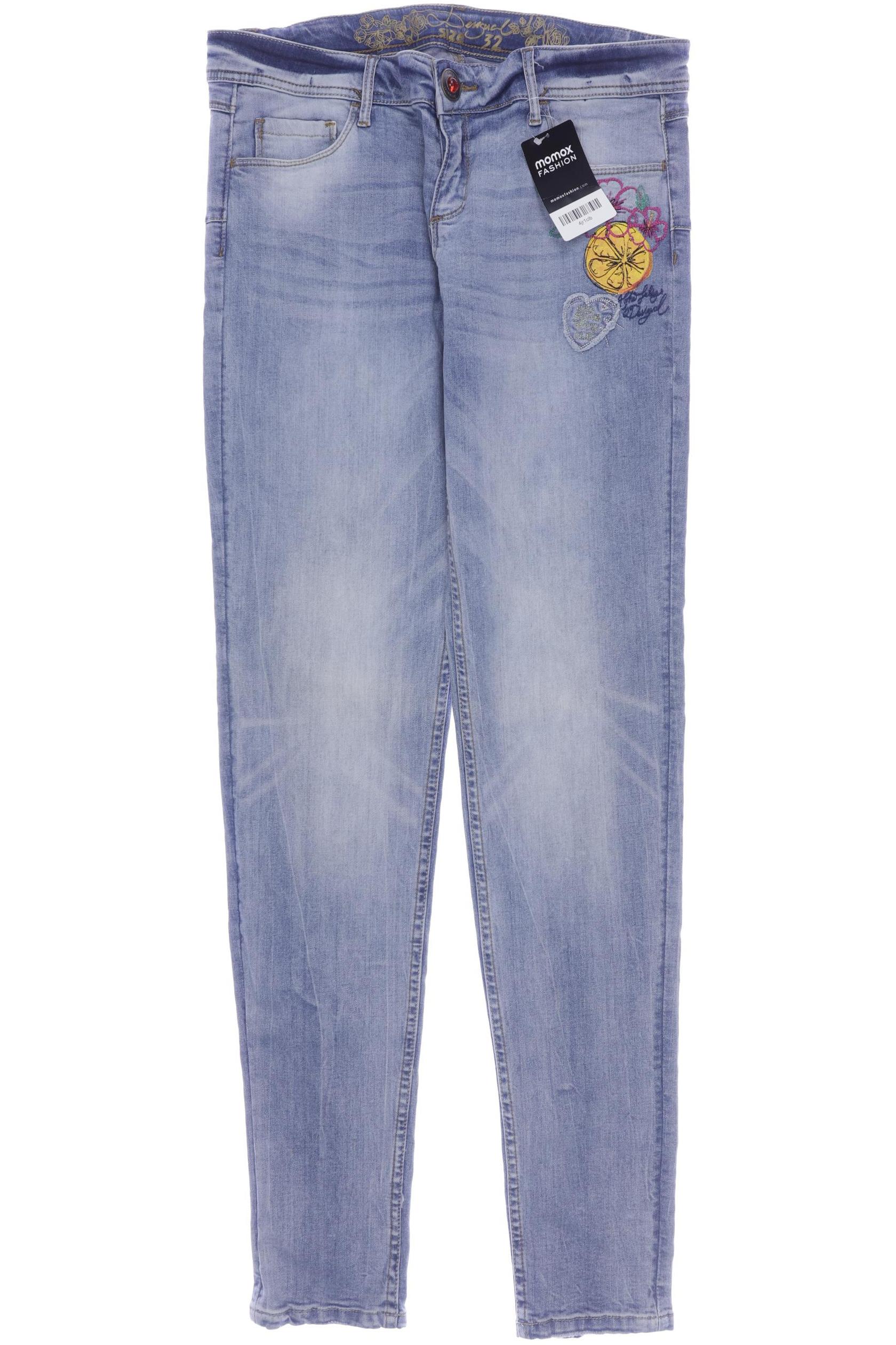 

Desigual Damen Jeans, blau, Gr. 42