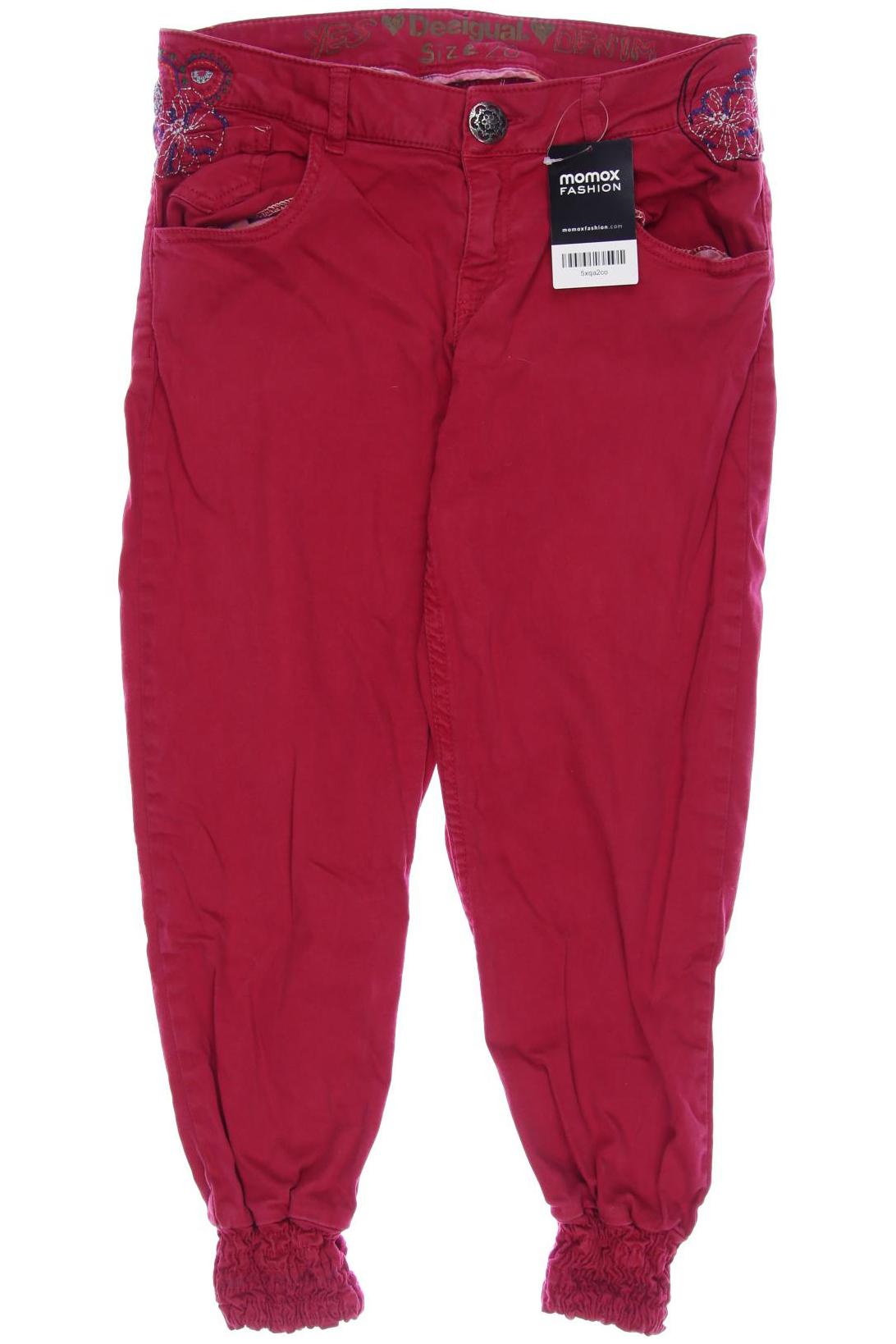 

Desigual Damen Jeans, rot