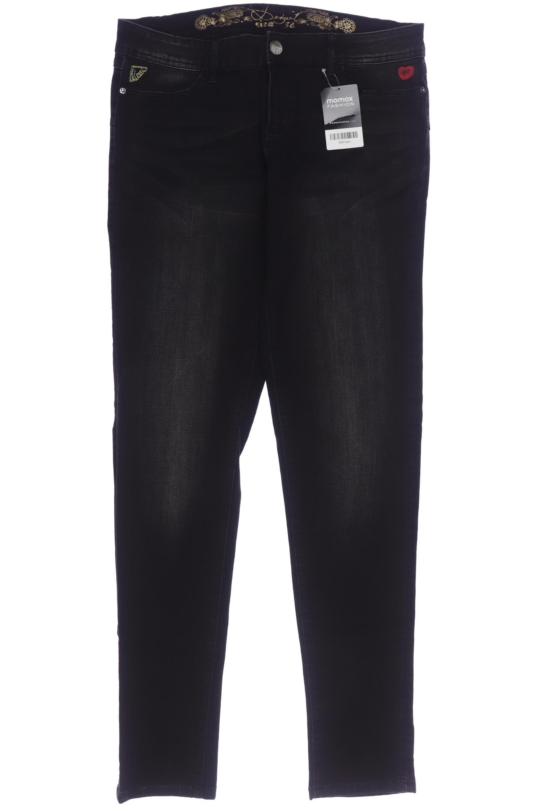 

Desigual Damen Jeans, schwarz, Gr. 34