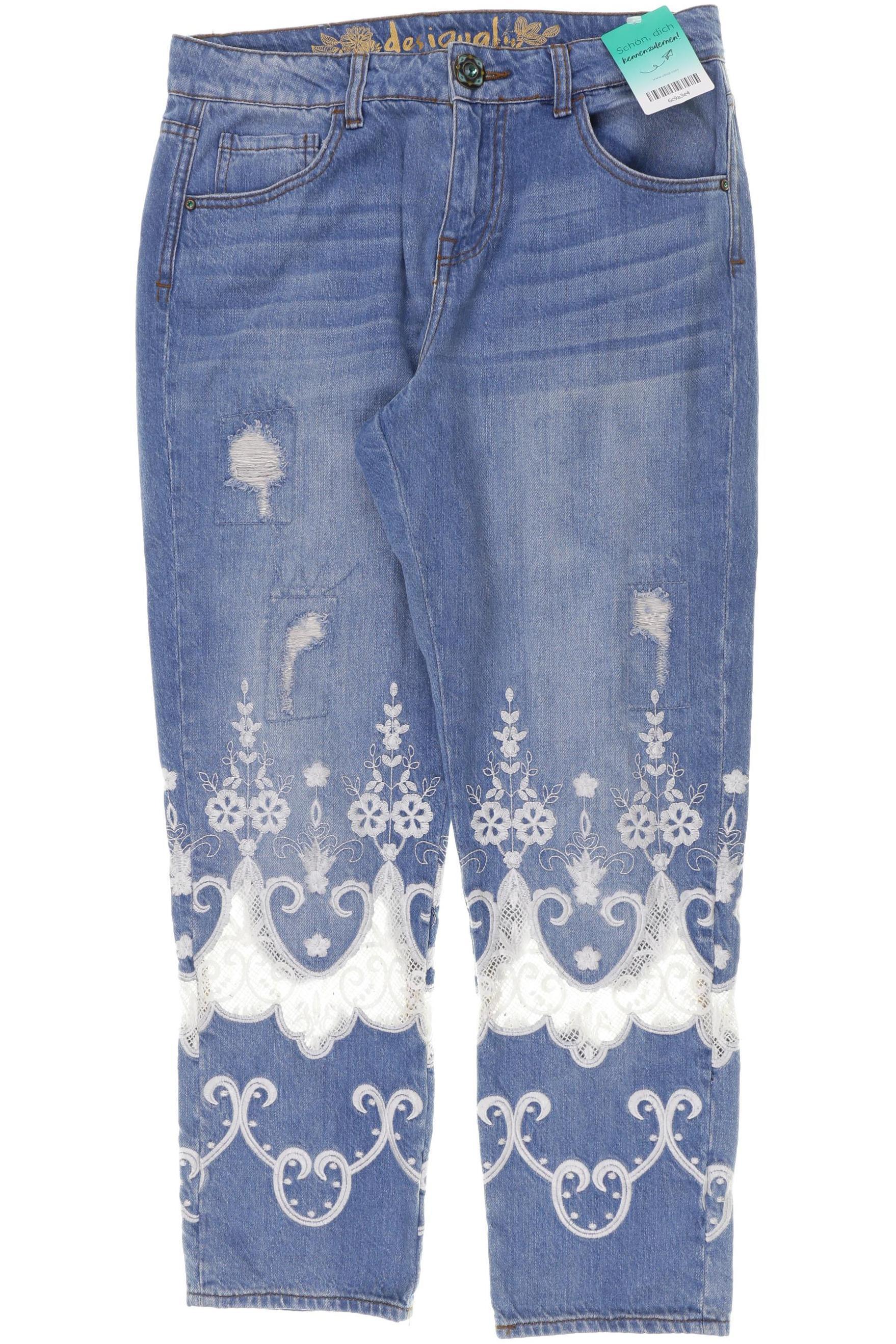 

Desigual Damen Jeans, blau, Gr. 28