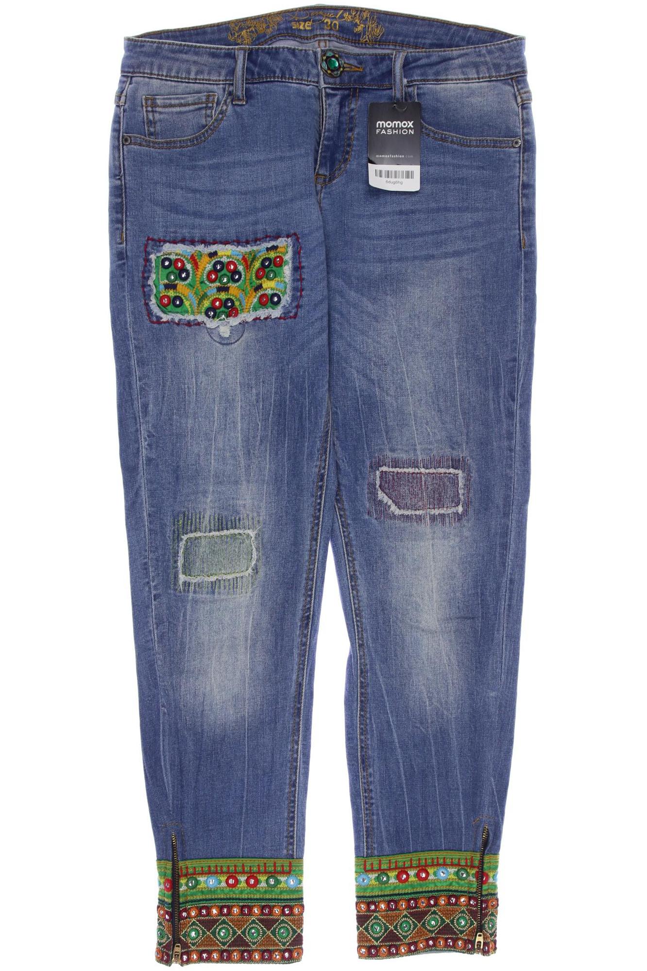 

Desigual Damen Jeans, blau, Gr. 30