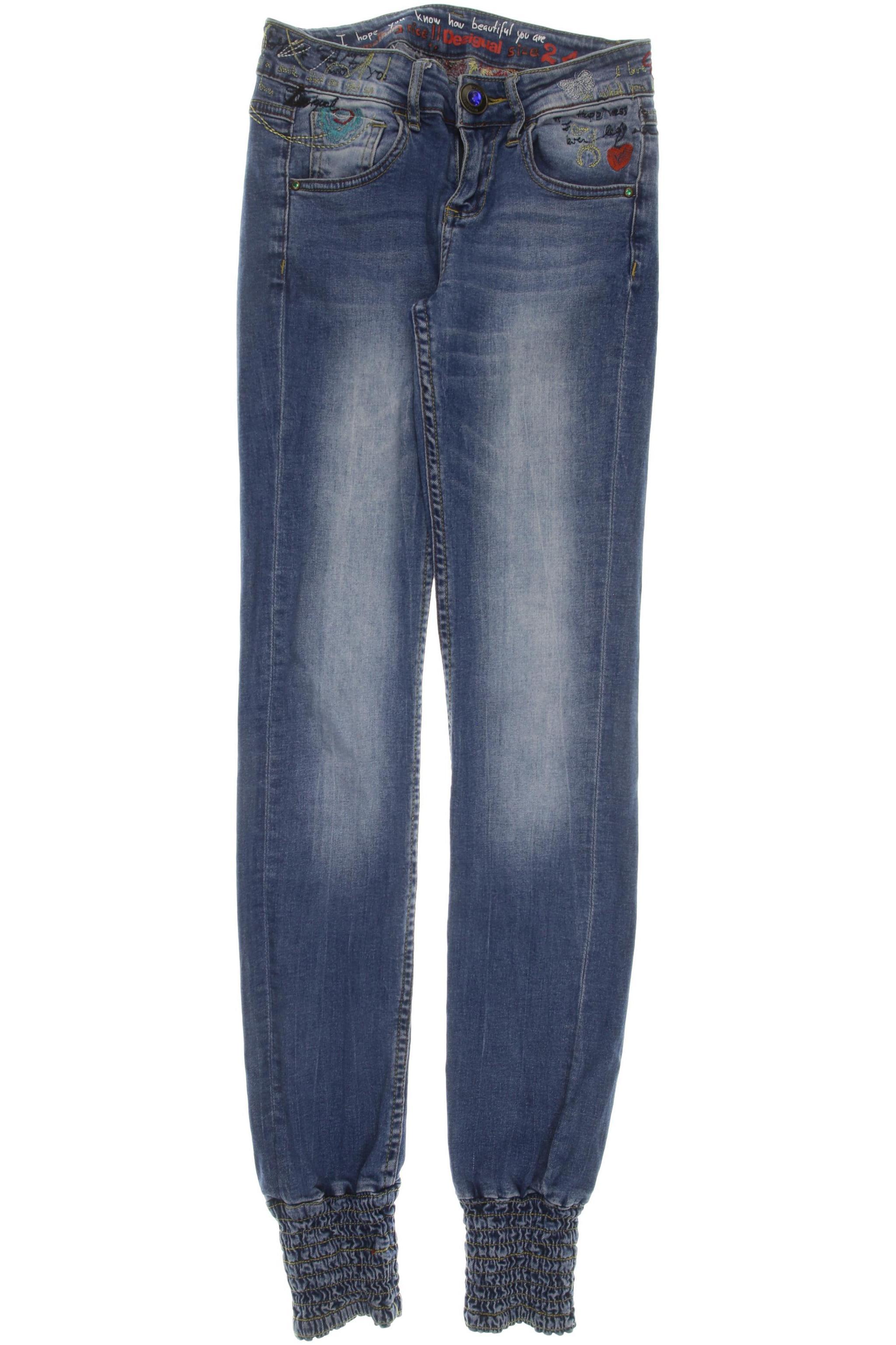 

Desigual Damen Jeans, blau, Gr. 24