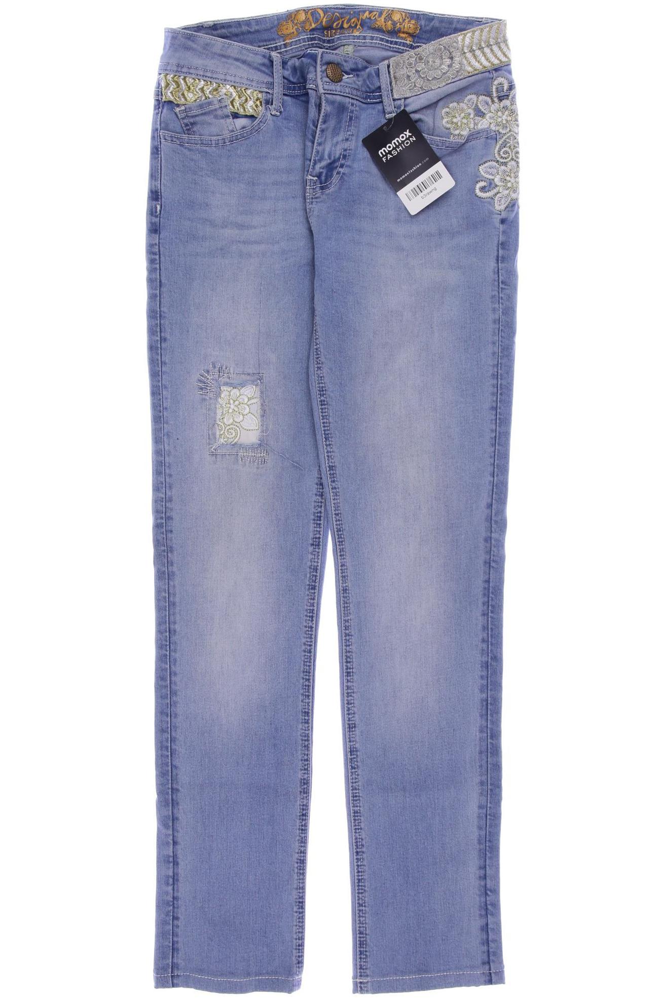 

Desigual Damen Jeans, blau, Gr. 26