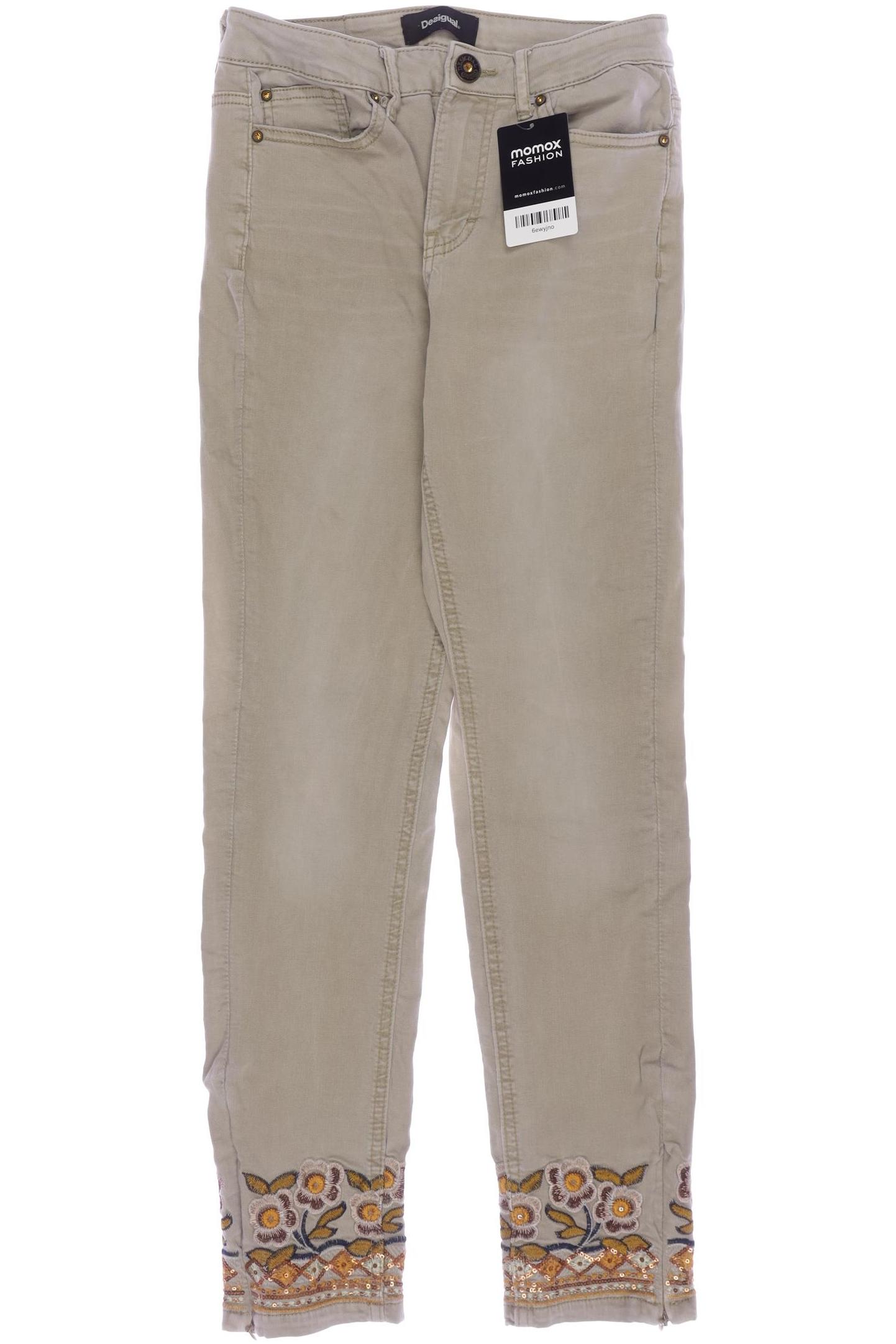 

Desigual Damen Jeans, beige, Gr. 34