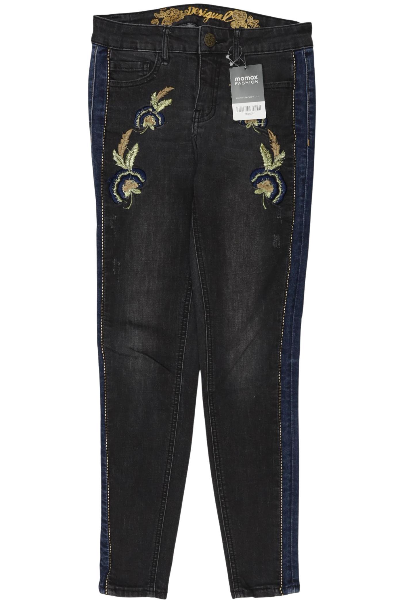 

Desigual Damen Jeans, schwarz, Gr. 28