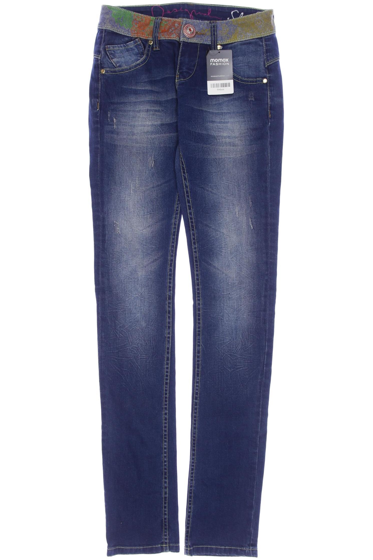 

Desigual Damen Jeans, blau, Gr. 24