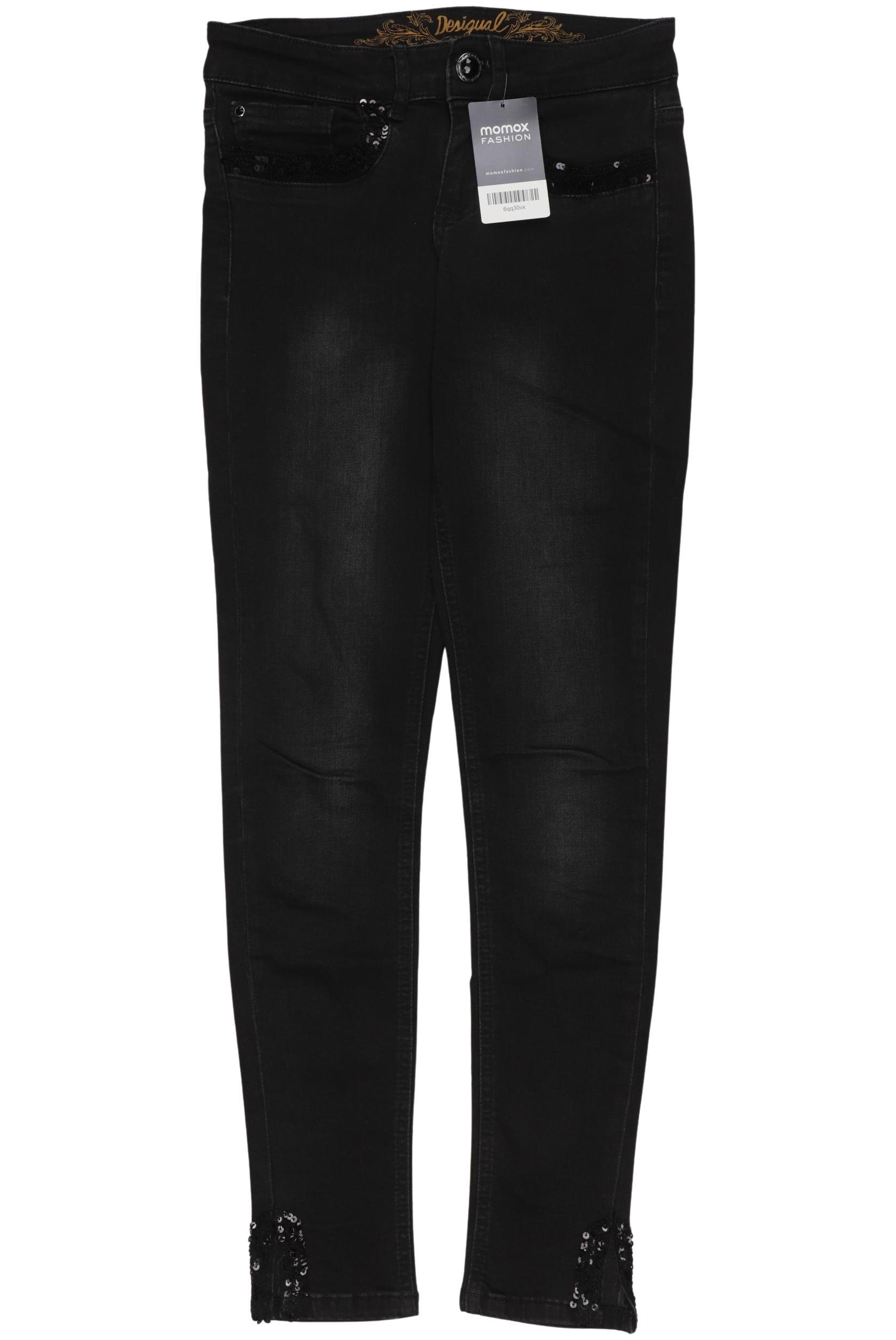 

Desigual Damen Jeans, schwarz, Gr. 24