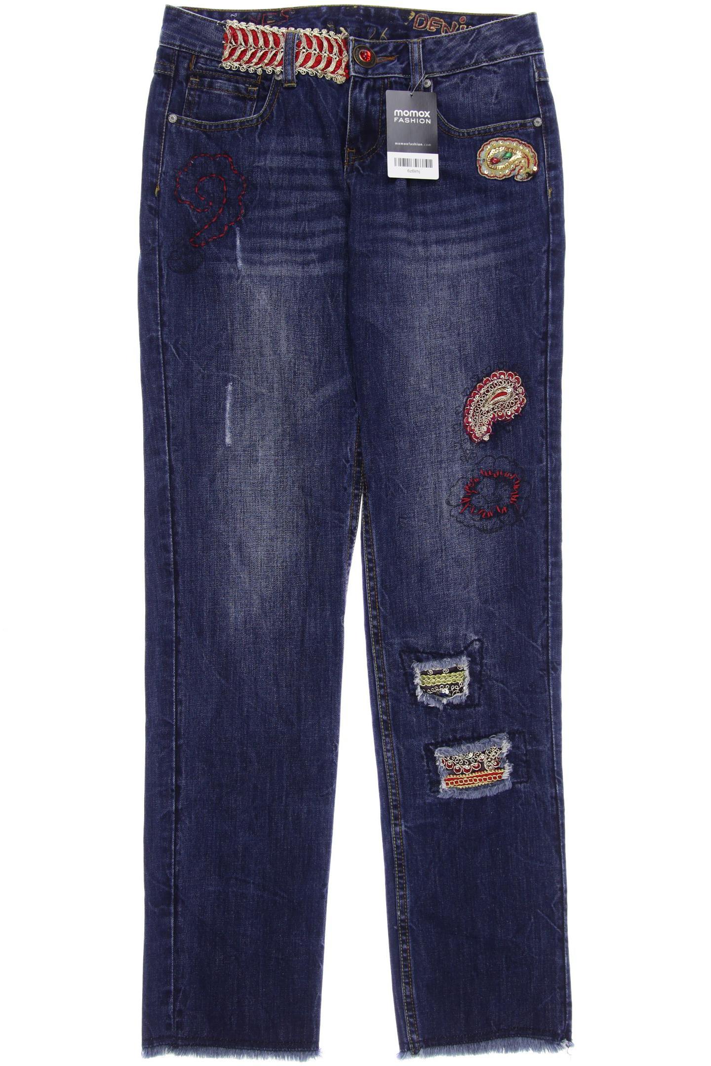 

Desigual Damen Jeans, marineblau