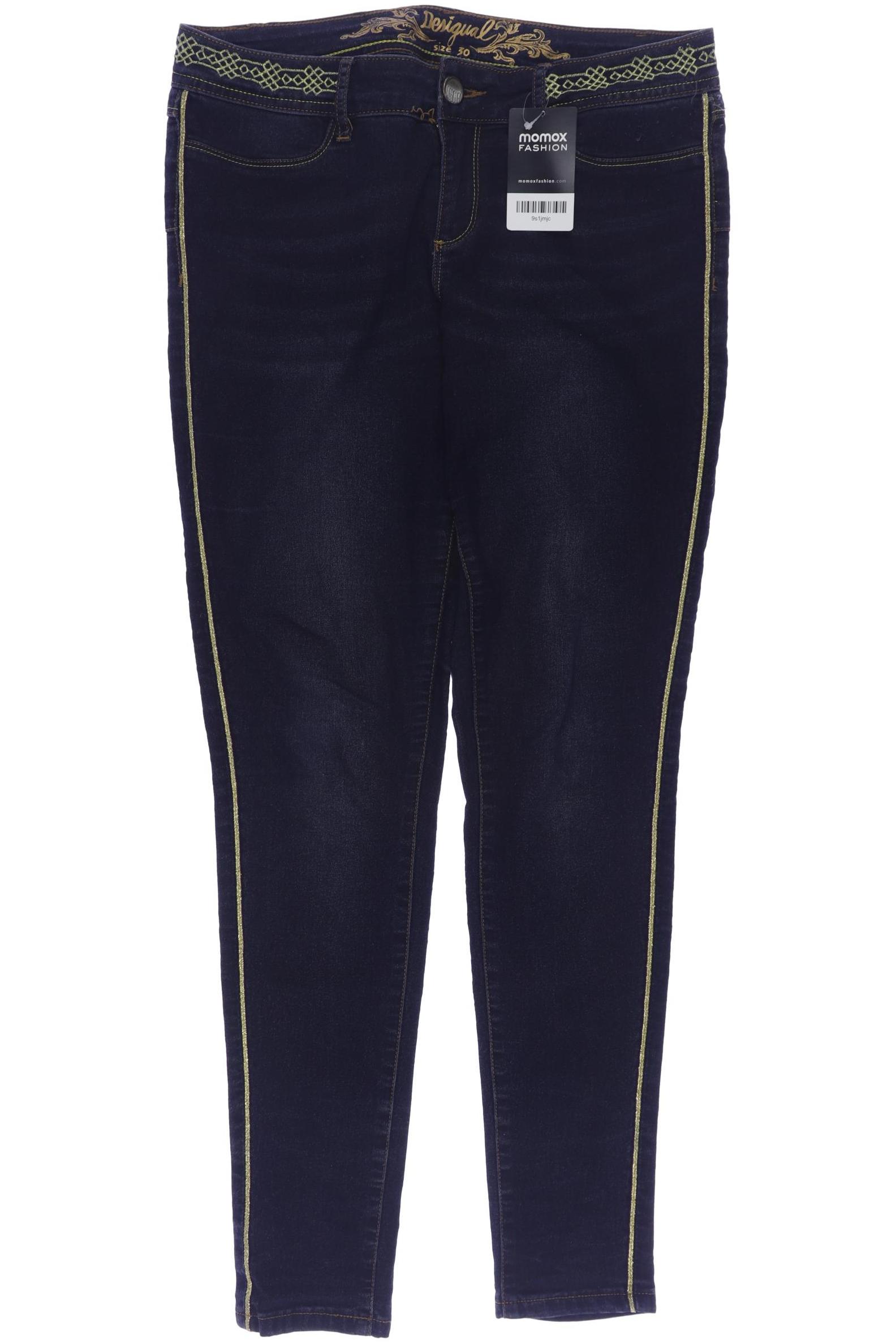 

Desigual Damen Jeans, marineblau, Gr. 30