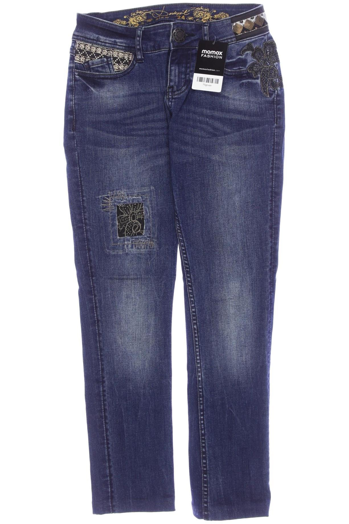 

Desigual Damen Jeans, blau, Gr. 24