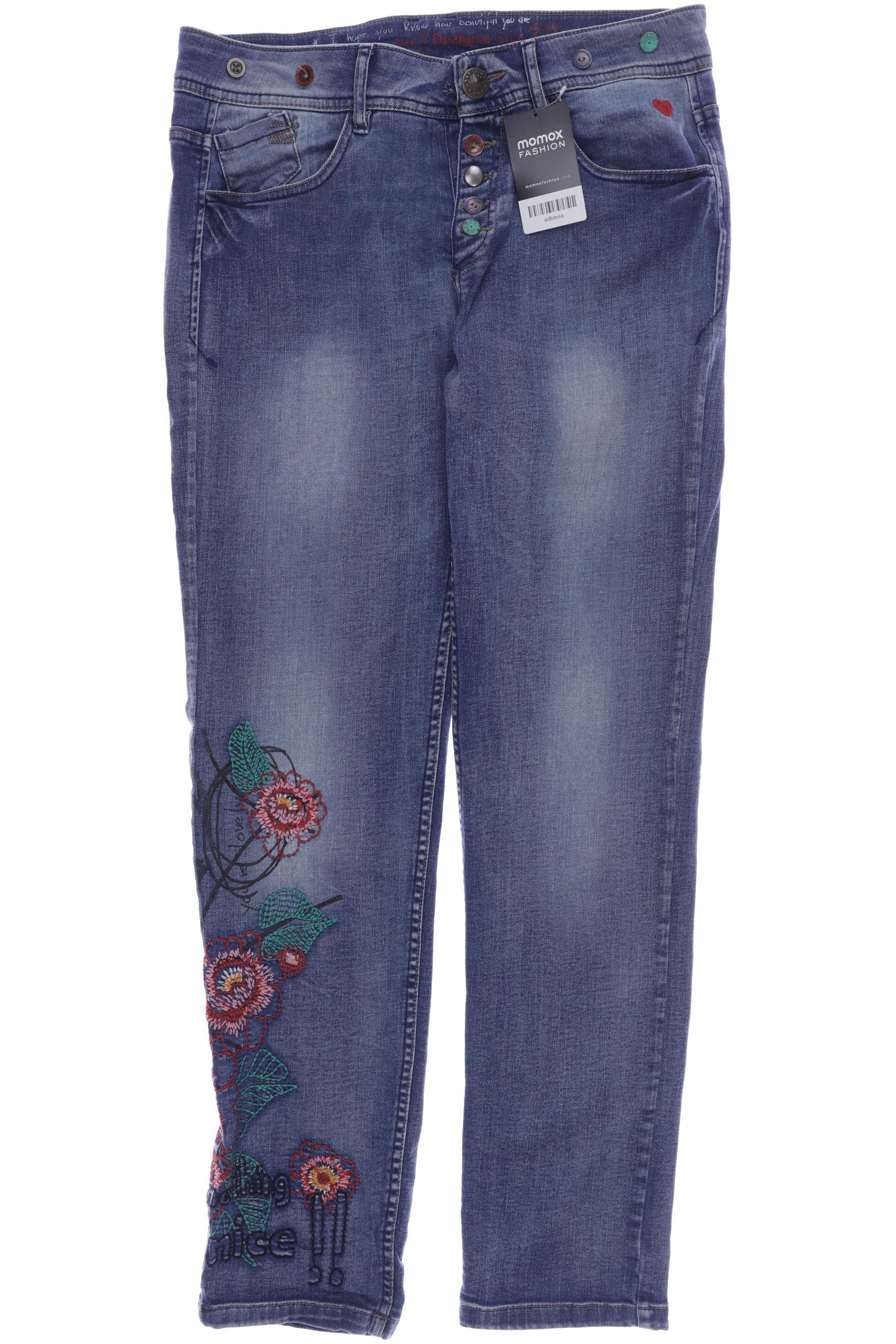 

Desigual Damen Jeans, blau
