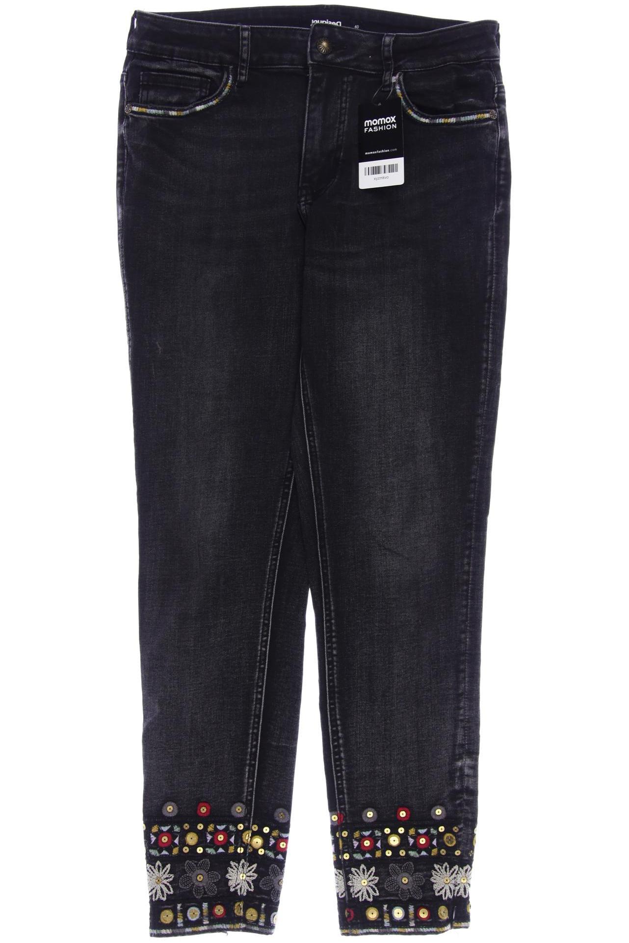 

Desigual Damen Jeans, schwarz