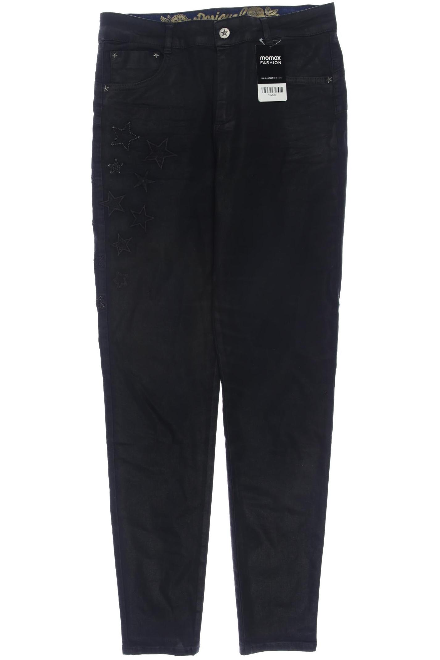 

Desigual Damen Jeans, schwarz, Gr. 32