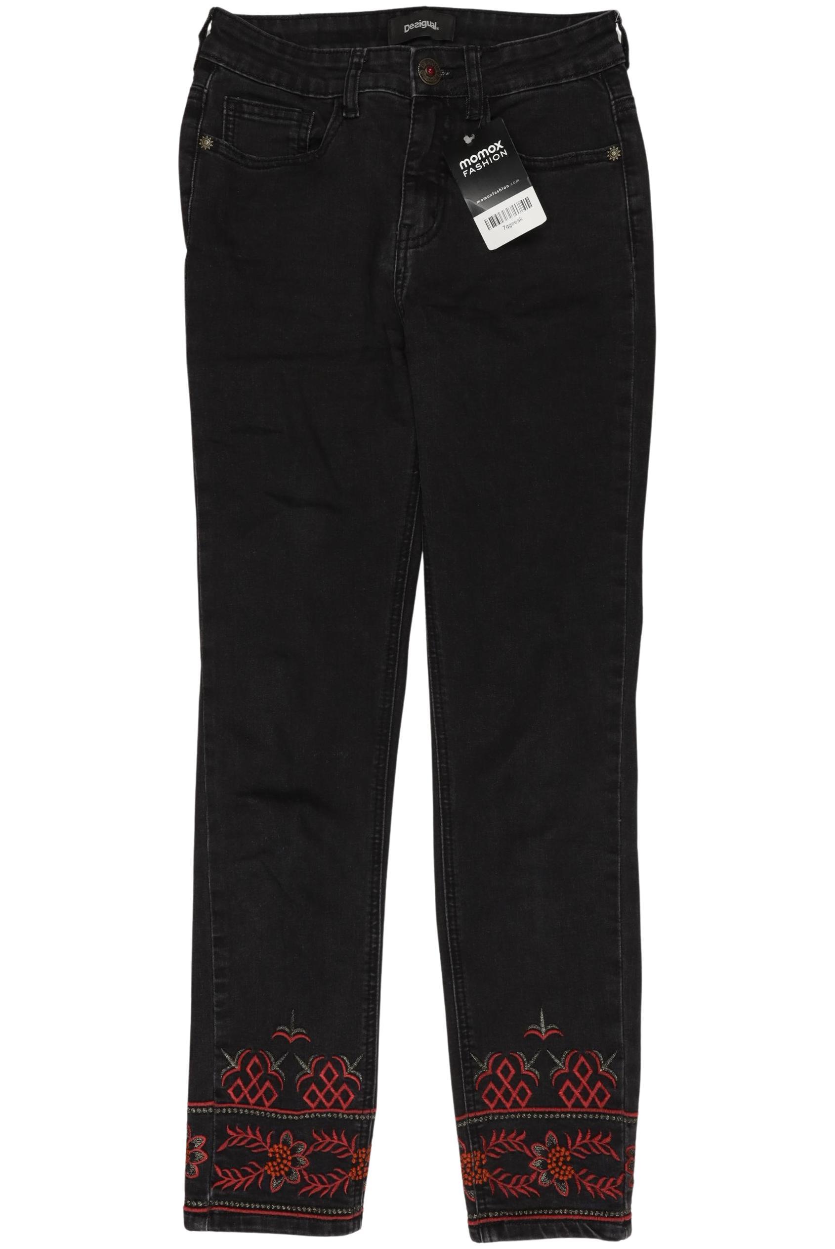 

Desigual Damen Jeans, schwarz, Gr. 26