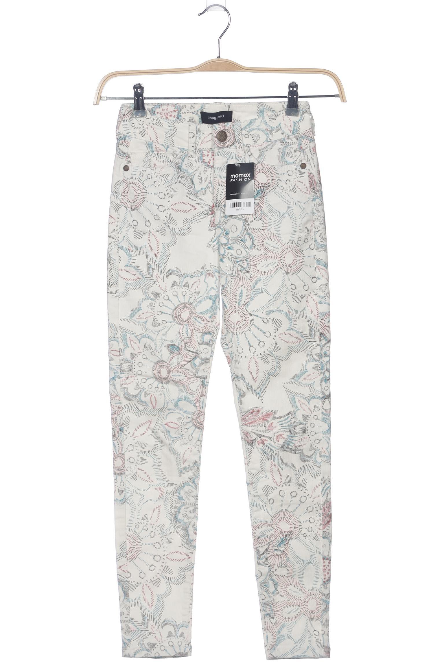 

Desigual Damen Jeans, weiß, Gr. 34