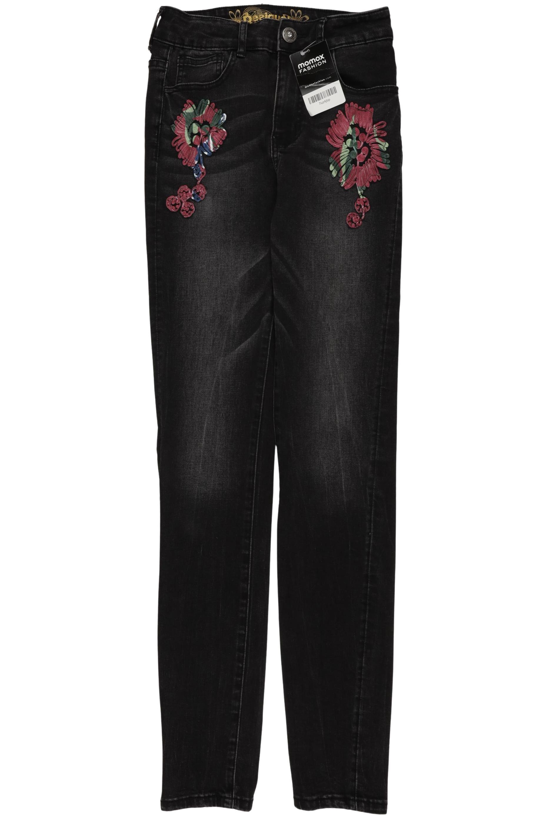 

Desigual Damen Jeans, schwarz, Gr. 26