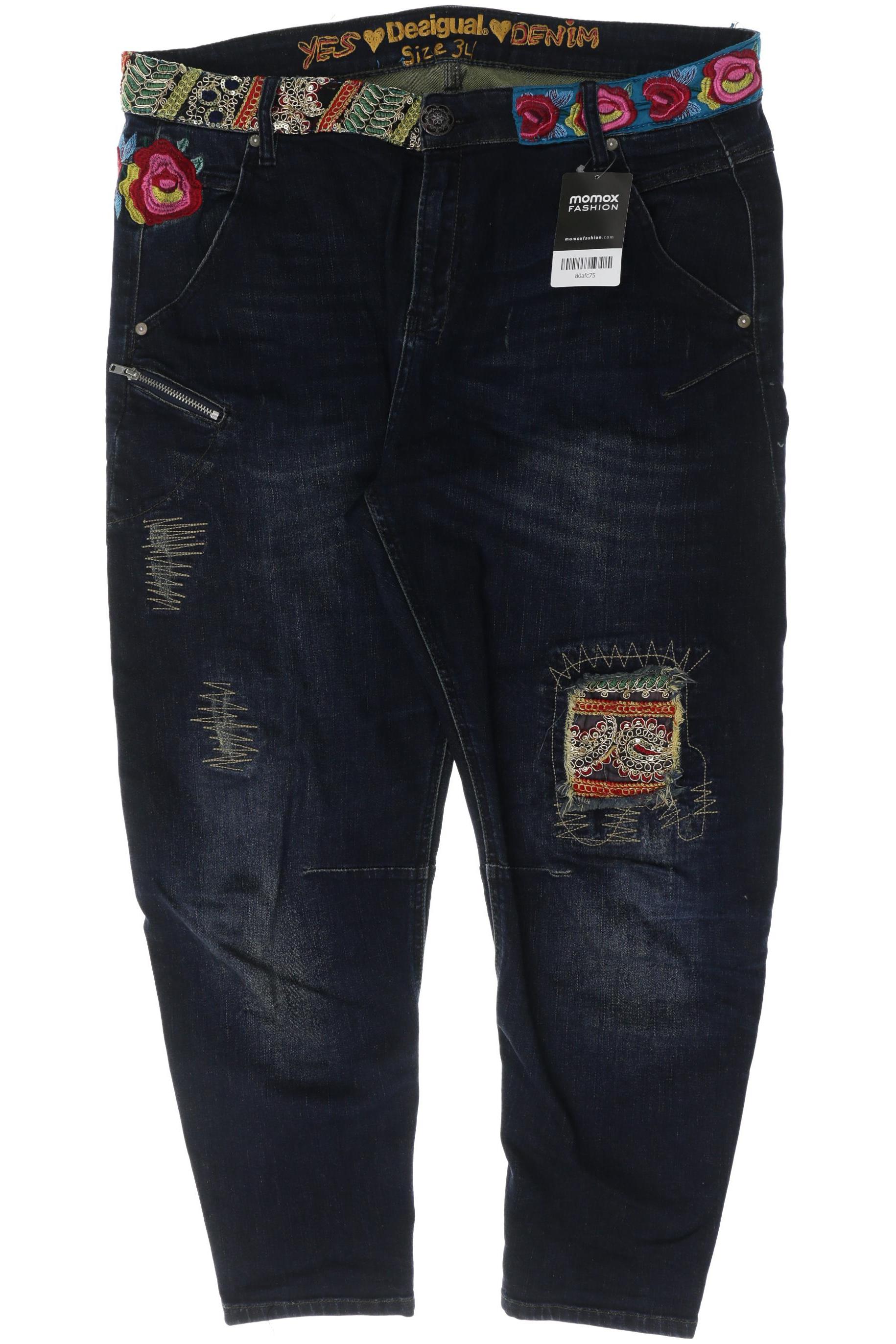 

Desigual Damen Jeans, blau, Gr. 34