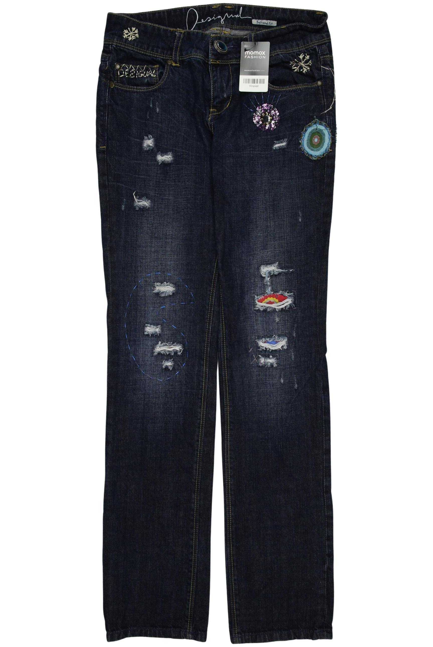 

Desigual Damen Jeans, marineblau, Gr. 38