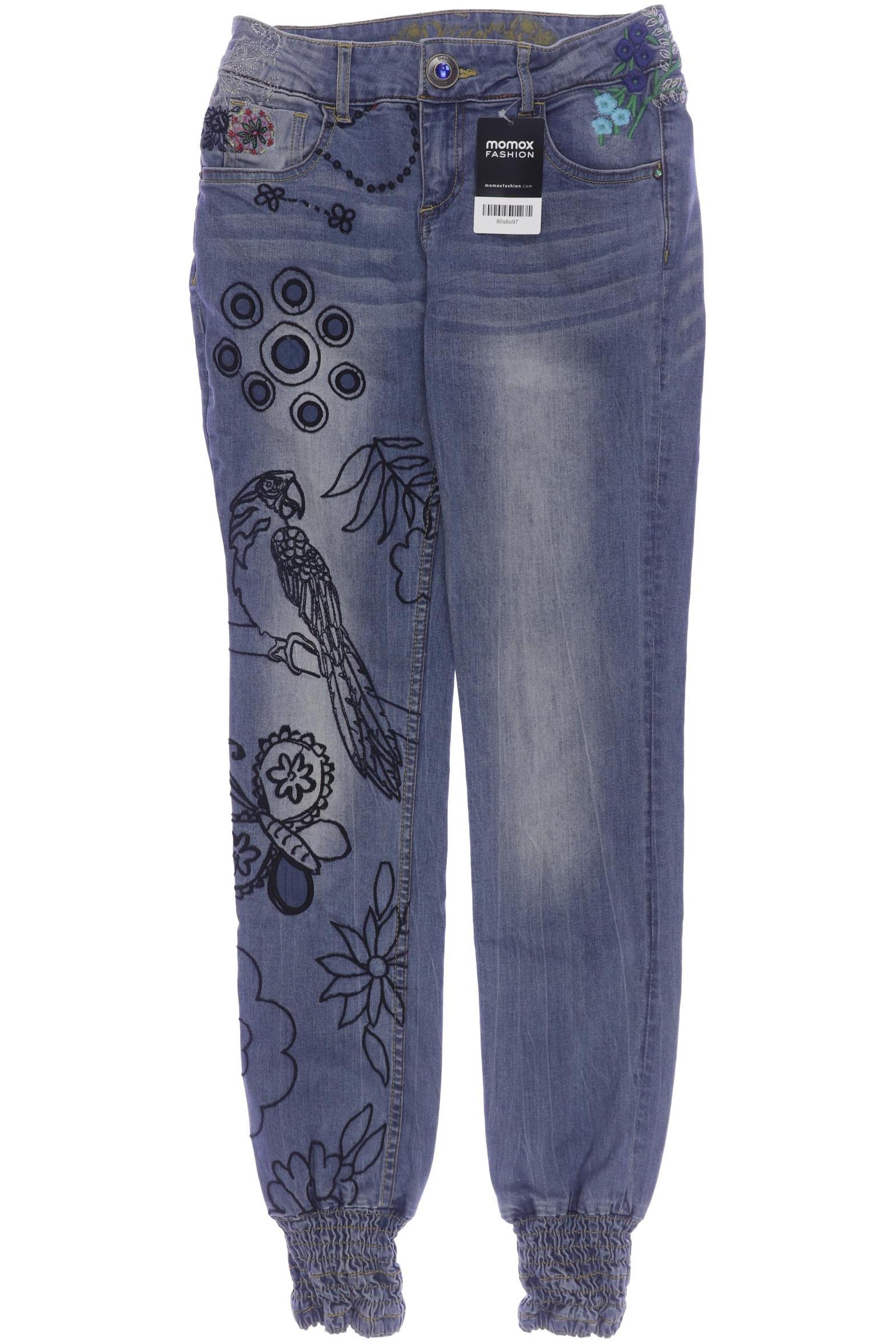 

Desigual Damen Jeans, blau, Gr. 25