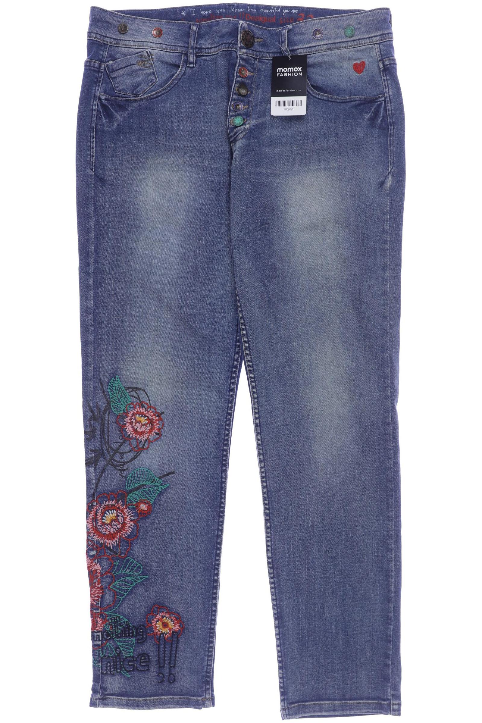 

Desigual Damen Jeans, blau, Gr. 32