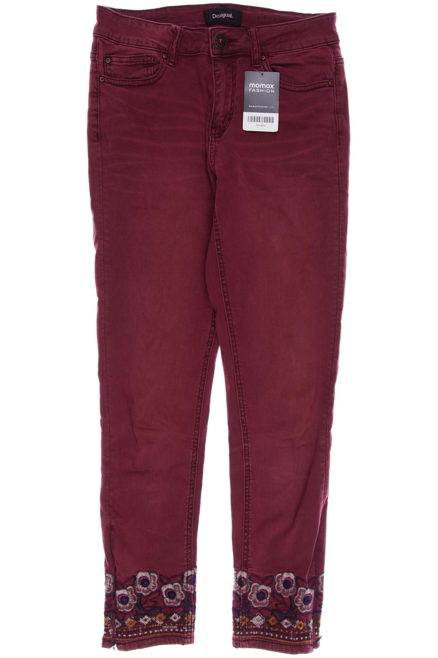 

Desigual Damen Jeans, bordeaux