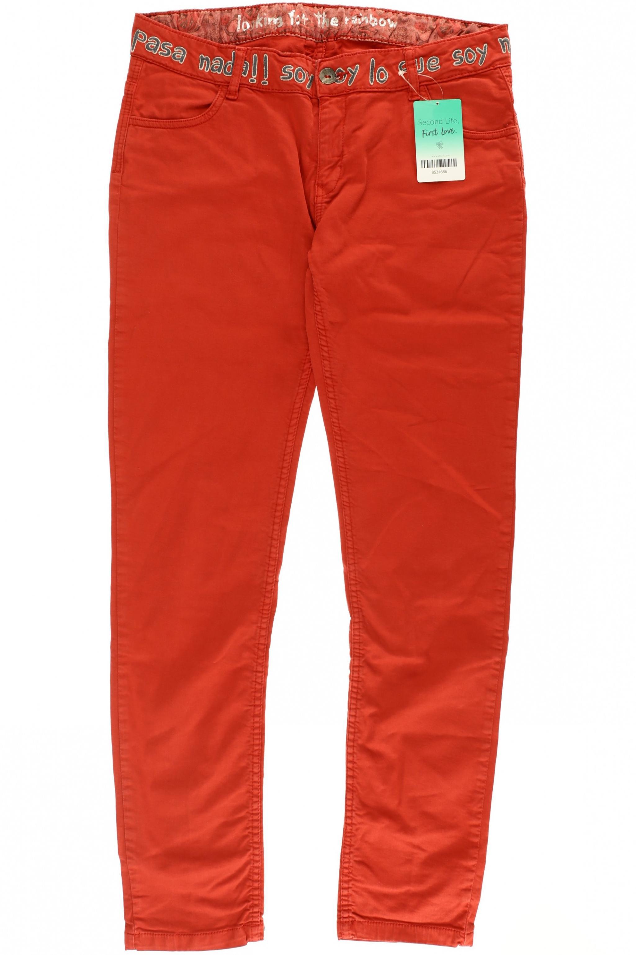 

Desigual Damen Jeans, rot, Gr. 32