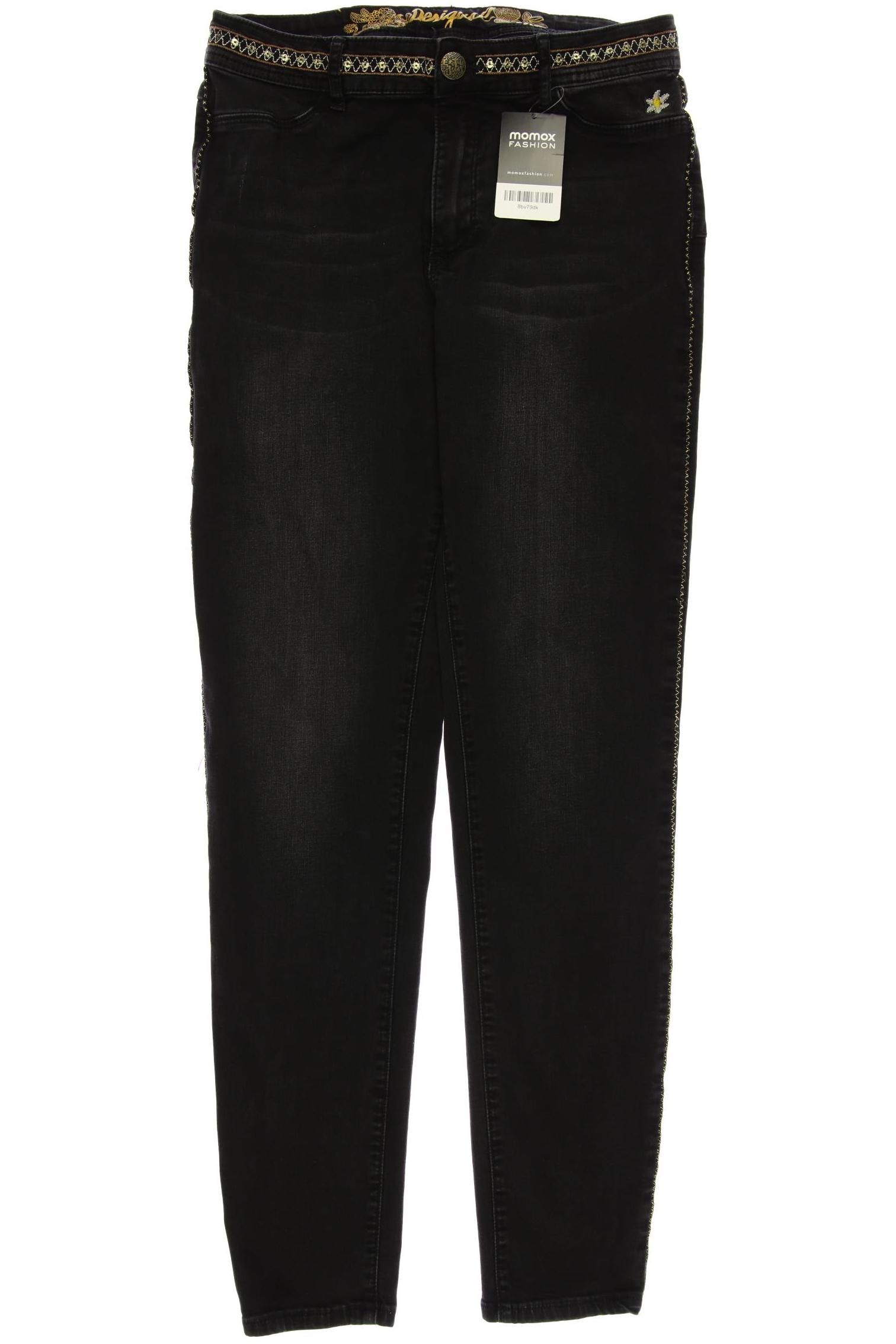 

Desigual Damen Jeans, schwarz, Gr. 30