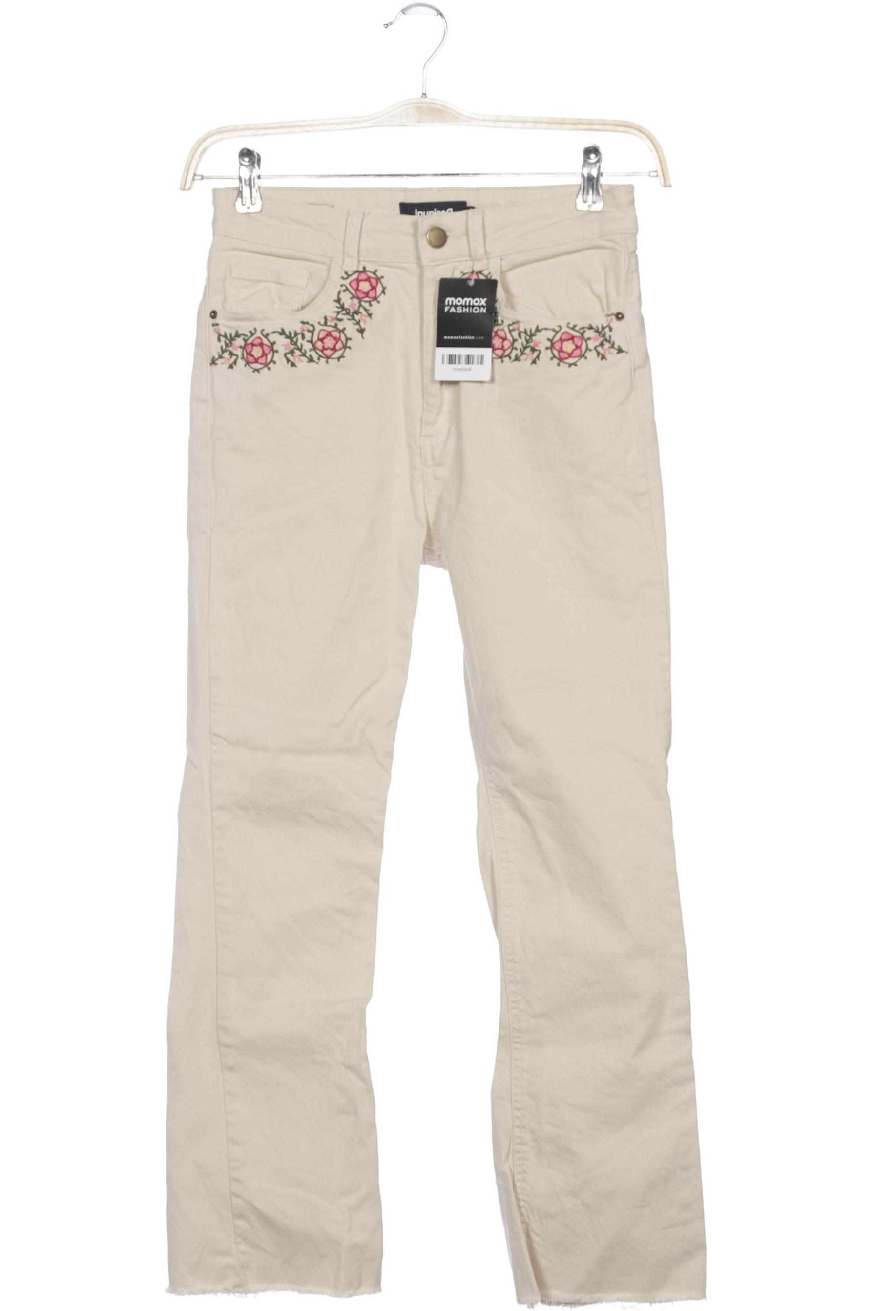 

Desigual Damen Jeans, beige, Gr. 38