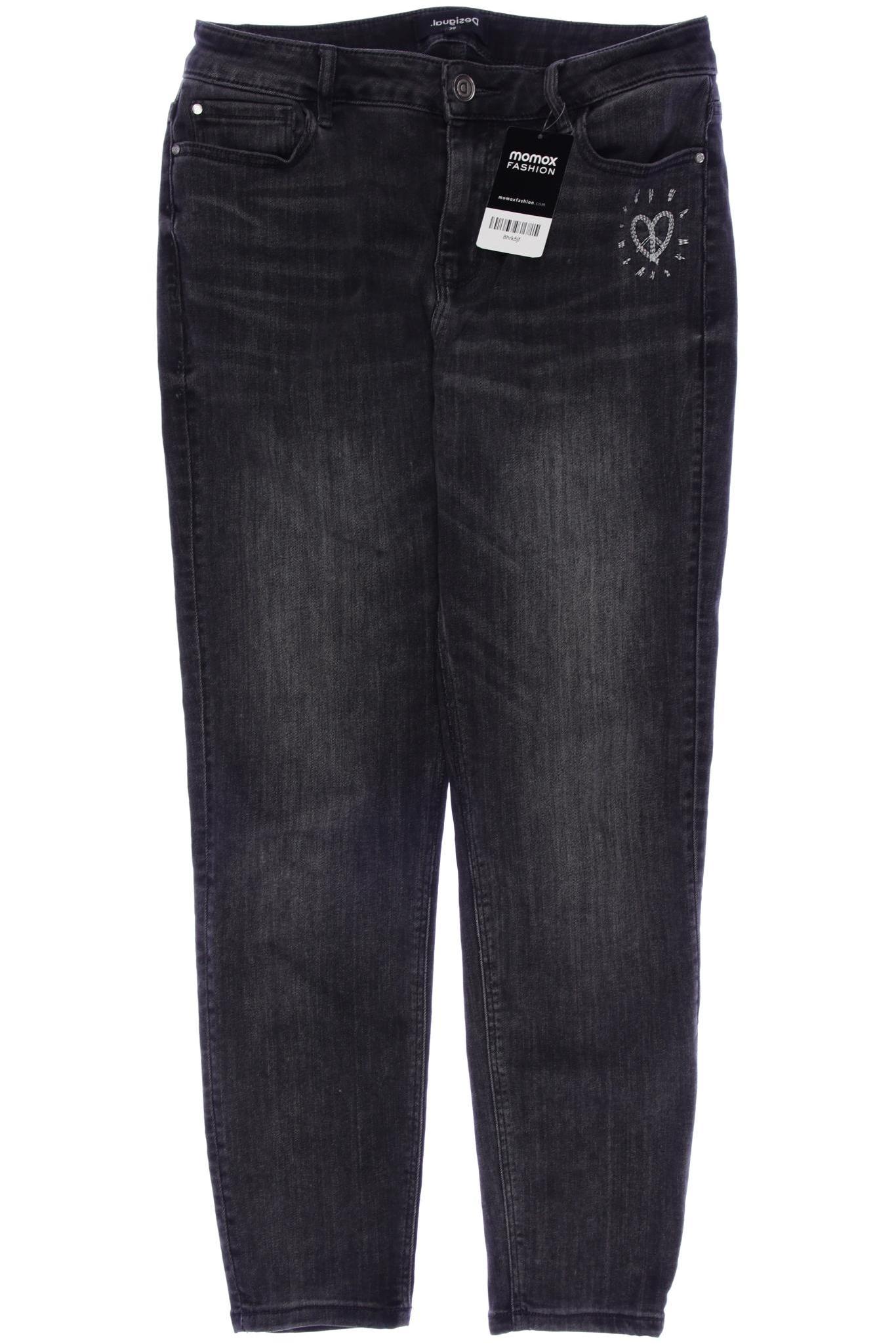 

Desigual Damen Jeans, grau, Gr. 30