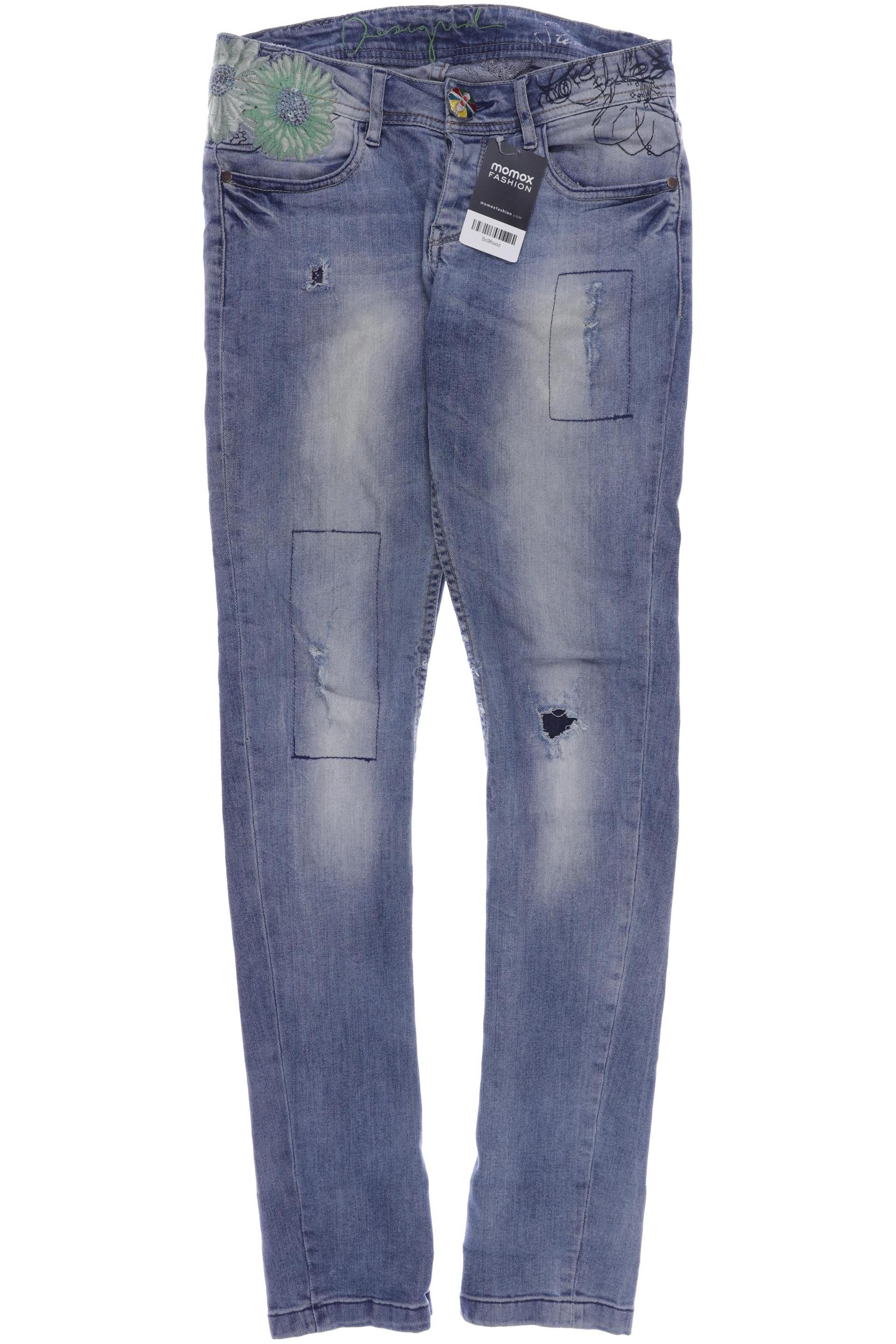 

Desigual Damen Jeans, blau